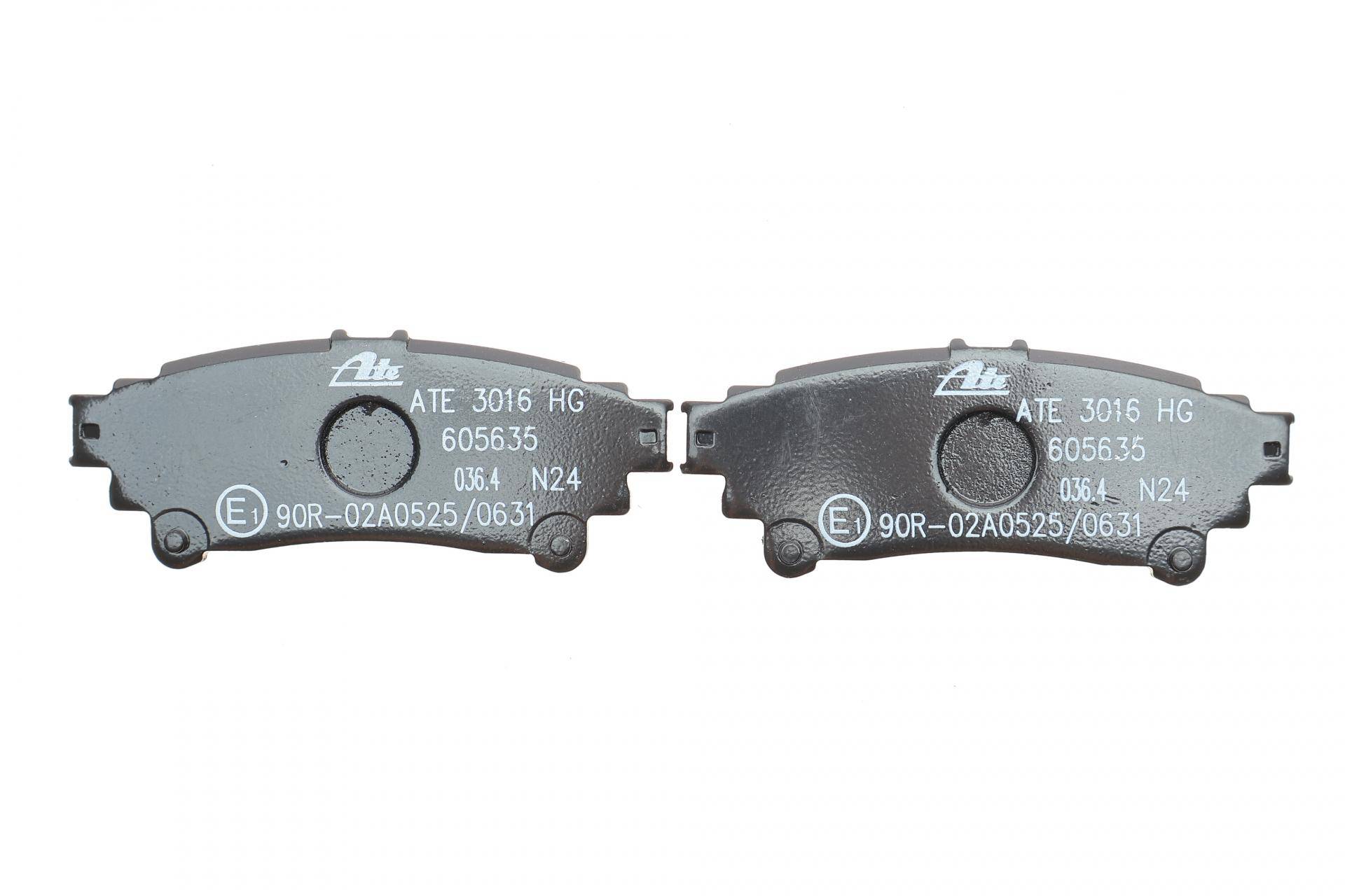 Колодки гальмівні (задні) Lexus RX 08-15/Toyota Prius 11- (Akebono)