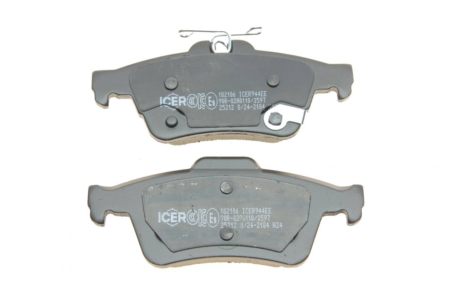 Колодки гальмівні (задні) Ford C-Max/Focus/Kuga/Transit Connect 10-/Citroen C4 09-/Volvo 04-