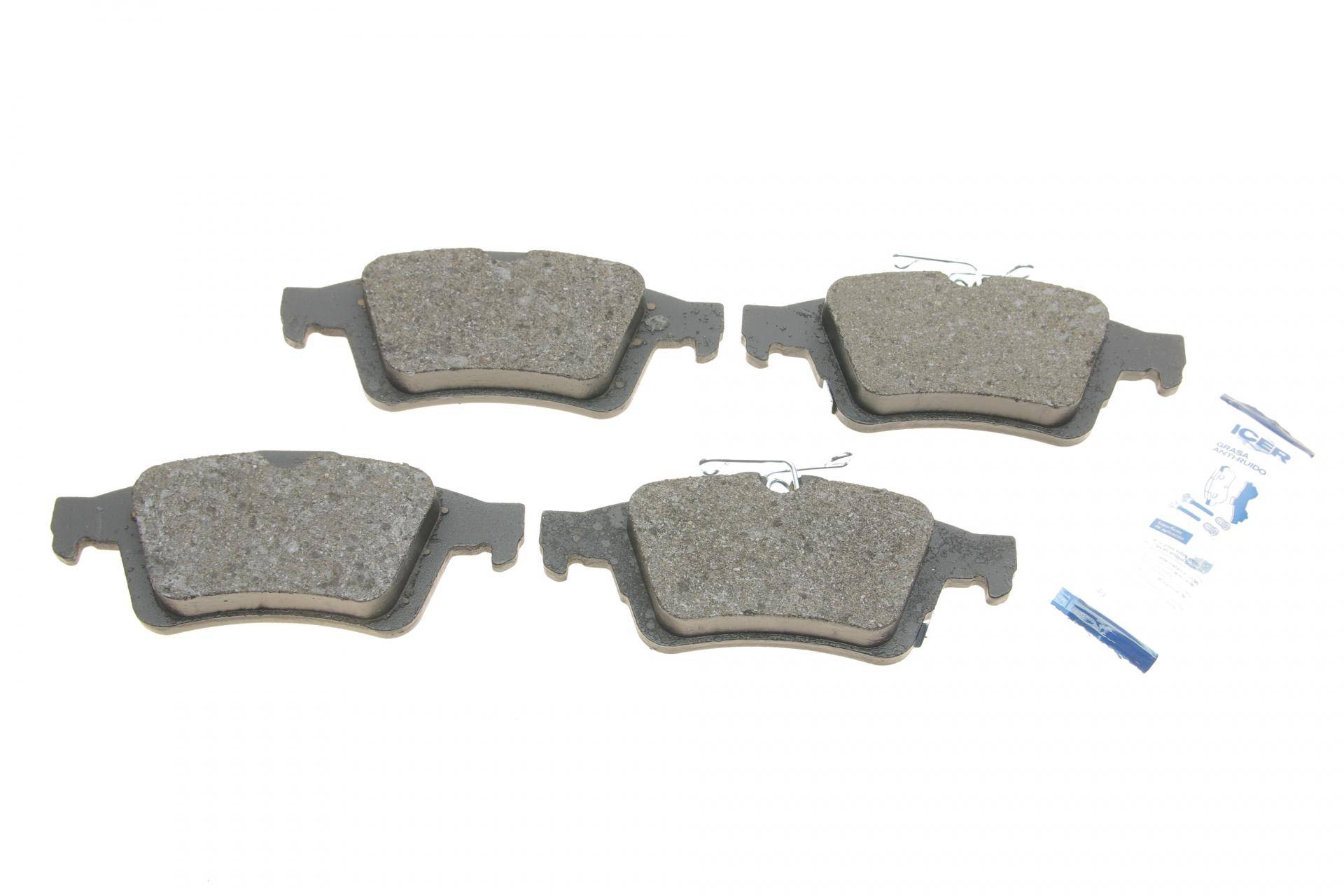 Колодки гальмівні (задні) Ford C-Max/Focus/Kuga/Transit Connect 10-/Citroen C4 09-/Volvo 04-