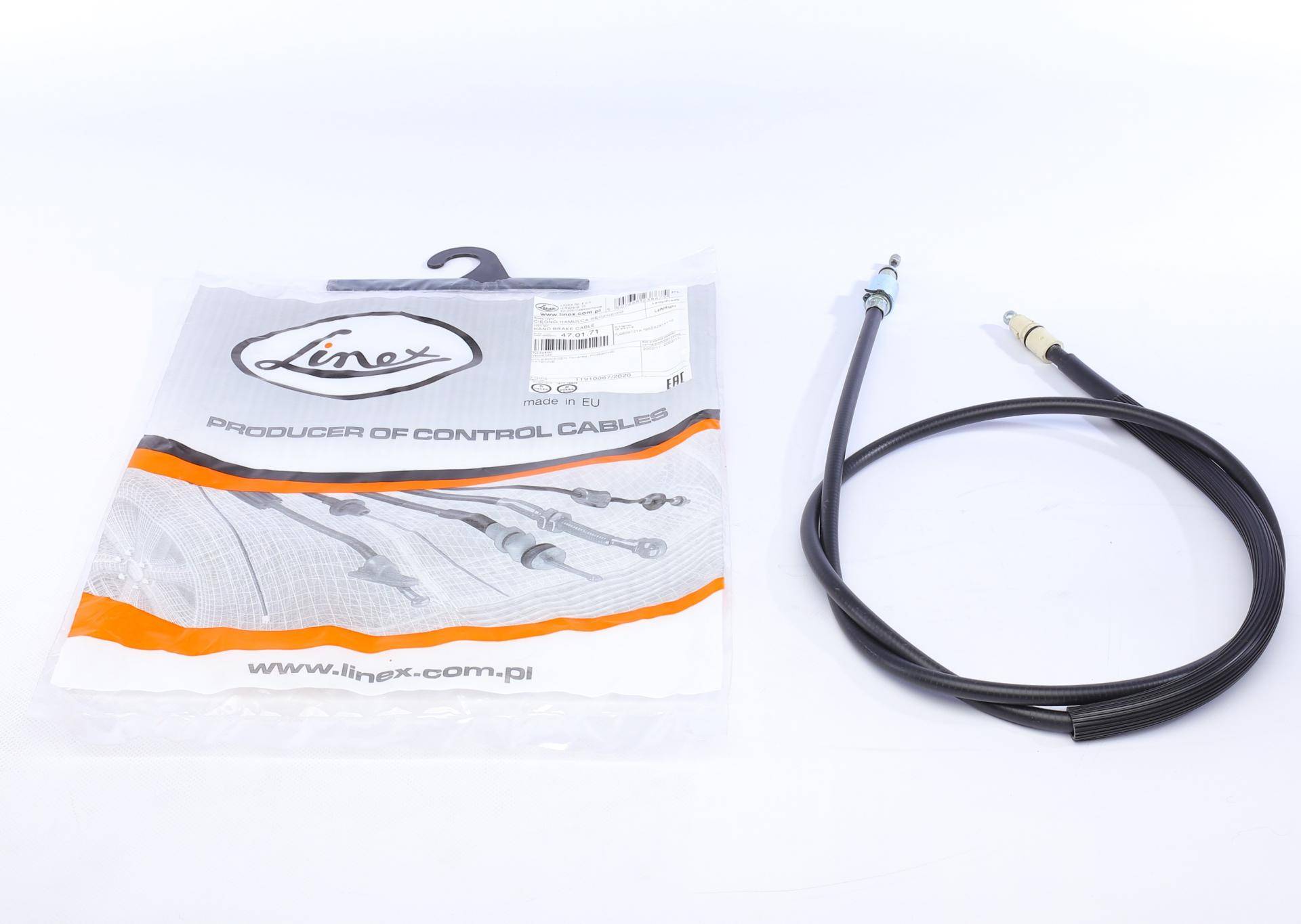 Трос ручника Porsche Cayenne/VW Touareg 2.5-6.0 02-10 (1750 мм)