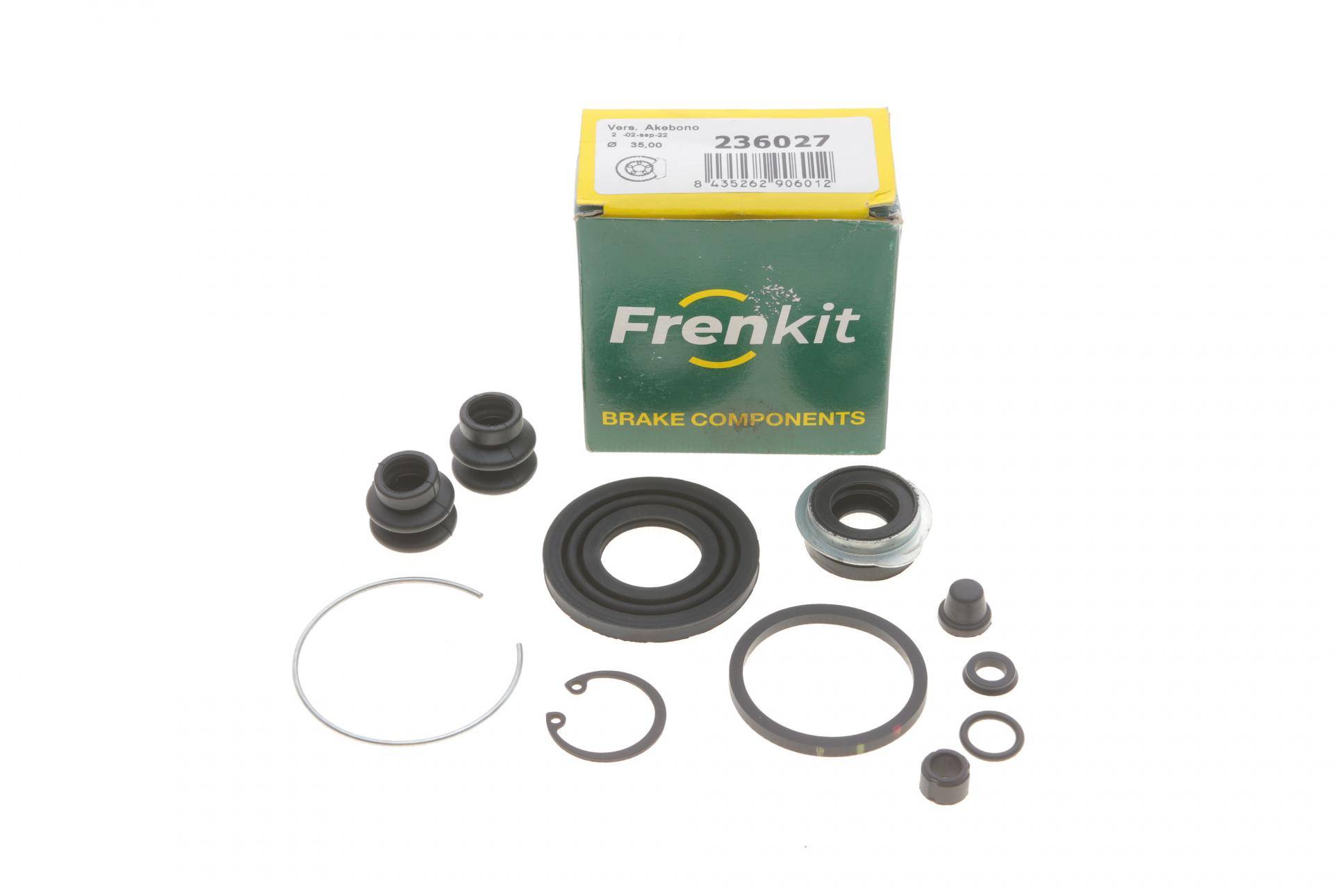 Ремкомплект супорта (заднього) Mazda 6 02-07 (d=35mm) (Akebono)