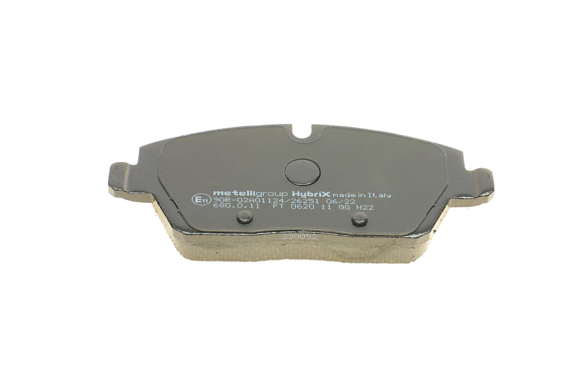 Колодки гальмівні (передні) BMW 1 (E81/E82/E87/E88) 04-13/2 (F45) 14-18