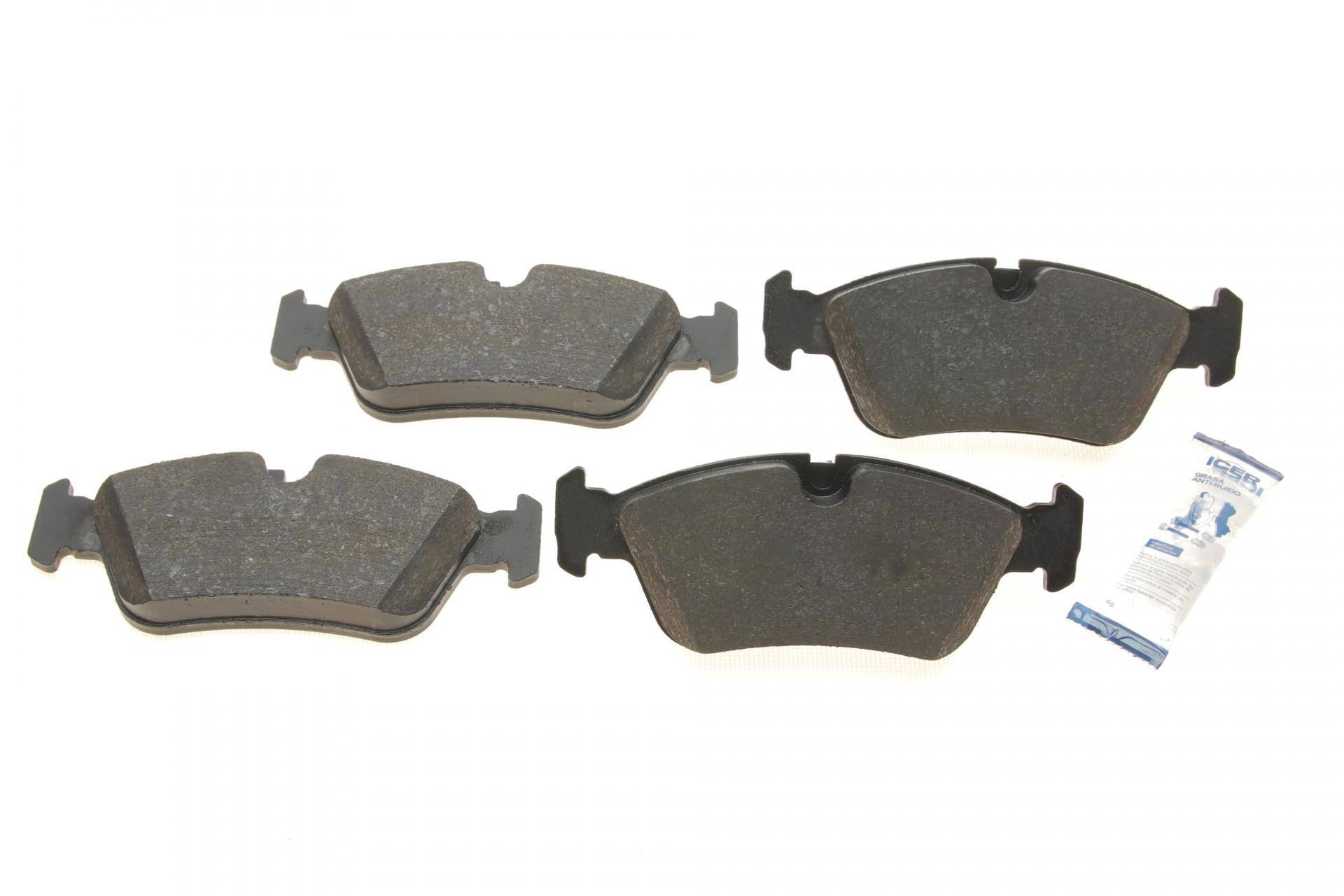 Колодки гальмівні (передні) BMW 1 (E81/E87) 03-13/3 (E46) 98-07/3 (E90-E93) 04-13