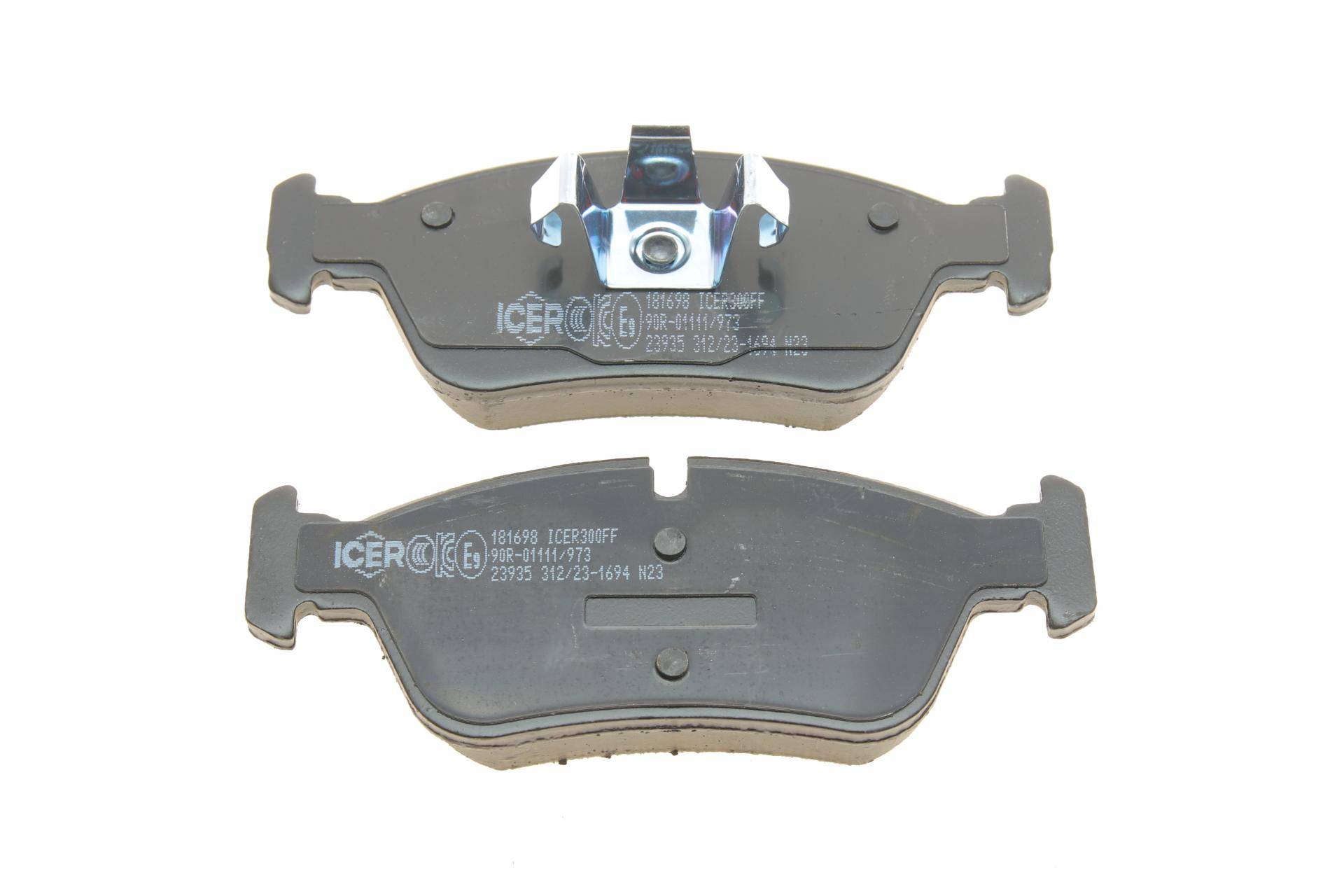 Колодки гальмівні (передні) BMW 1 (E81/E87) 03-13/3 (E46) 98-07/3 (E90-E93) 04-13