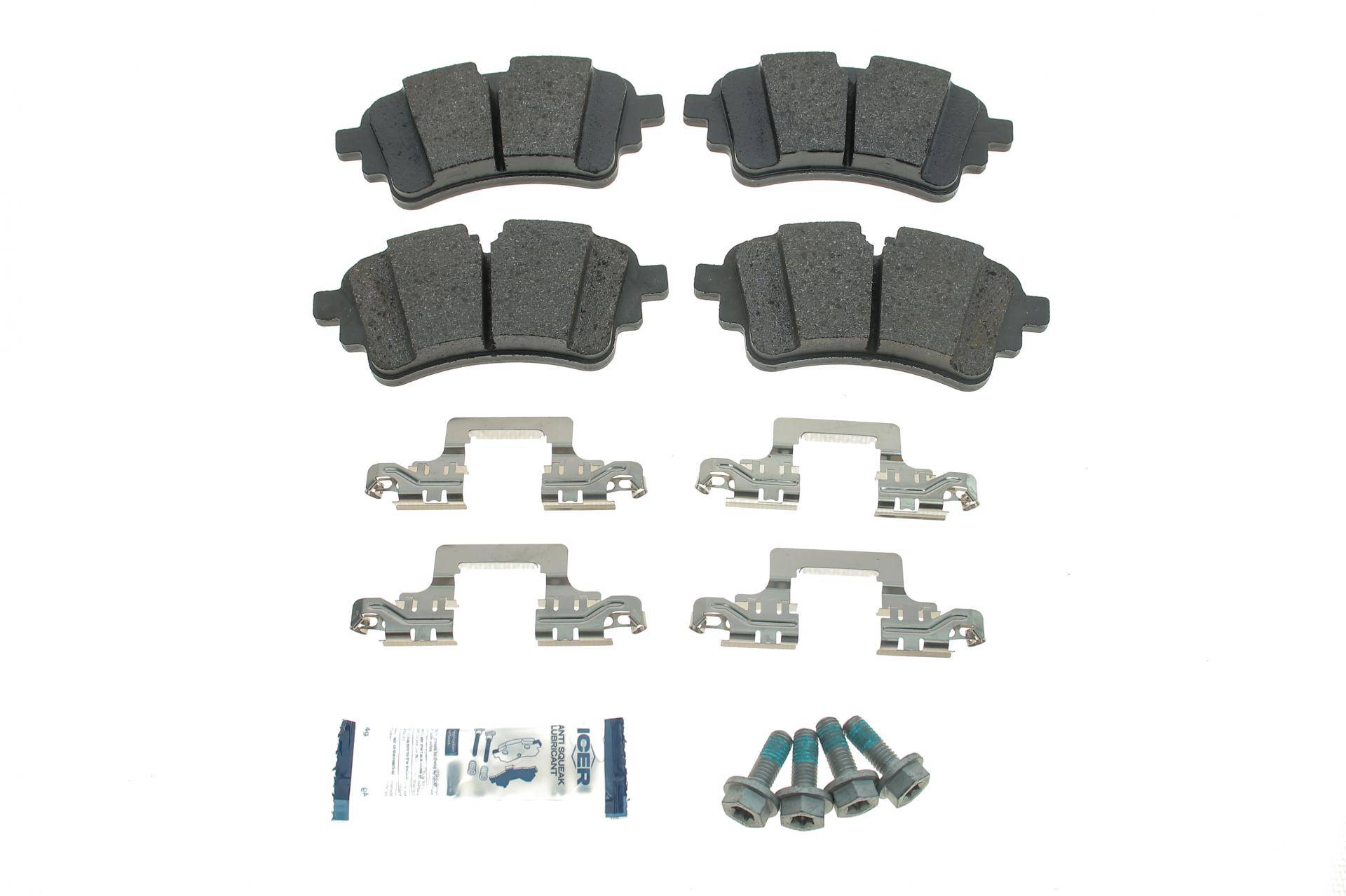 Колодки гальмівні (задні) Audi A4/A5/A6/A7/A8/Q5/Q7 15-/VW Touareg 17-