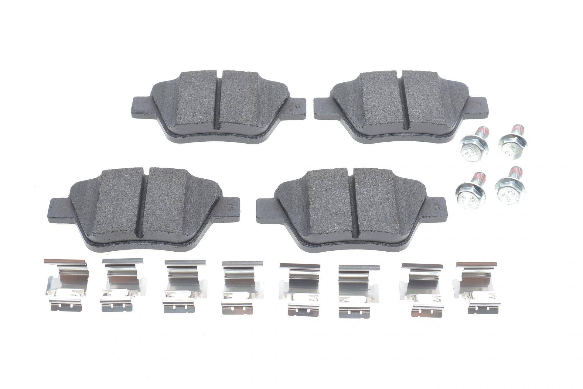Колодки гальмівні (задні) Audi A3/Skoda Octavia/SuperB/Yeti/VW Caddy/Touran/Golf/Passat B7/B8 04- (к-кт)