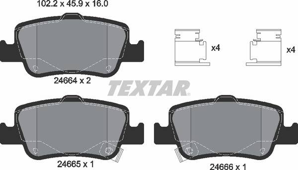 Колодки гальмівні (задні) Toyota Auris 06-/Corolla 1.3-2.0D 12- (Bosch) Q+