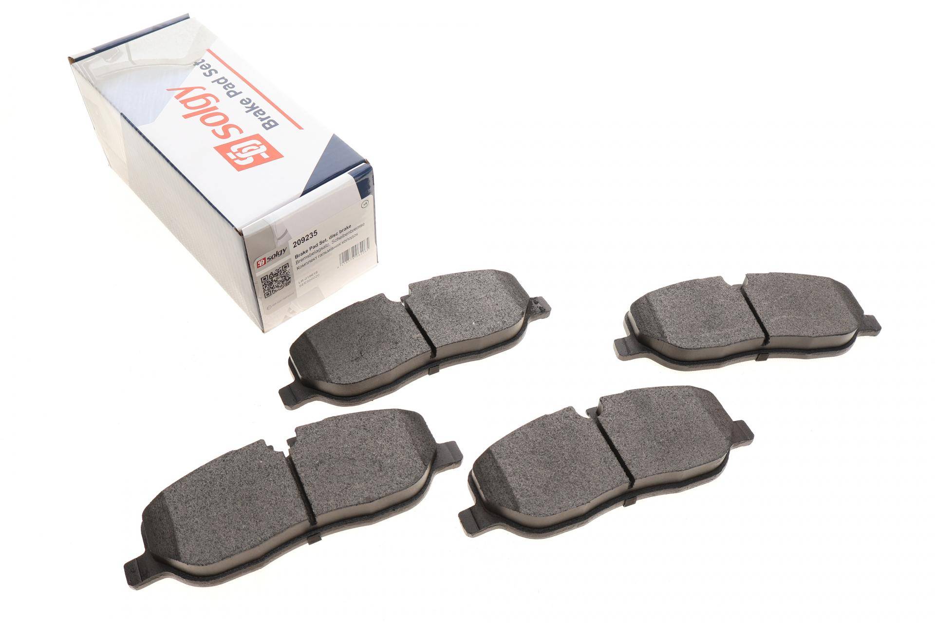 Колодки гальмівні (передні) Land Rover Discovery III/IV 04-18/Range Rover III 02-12/Sport I 05-13