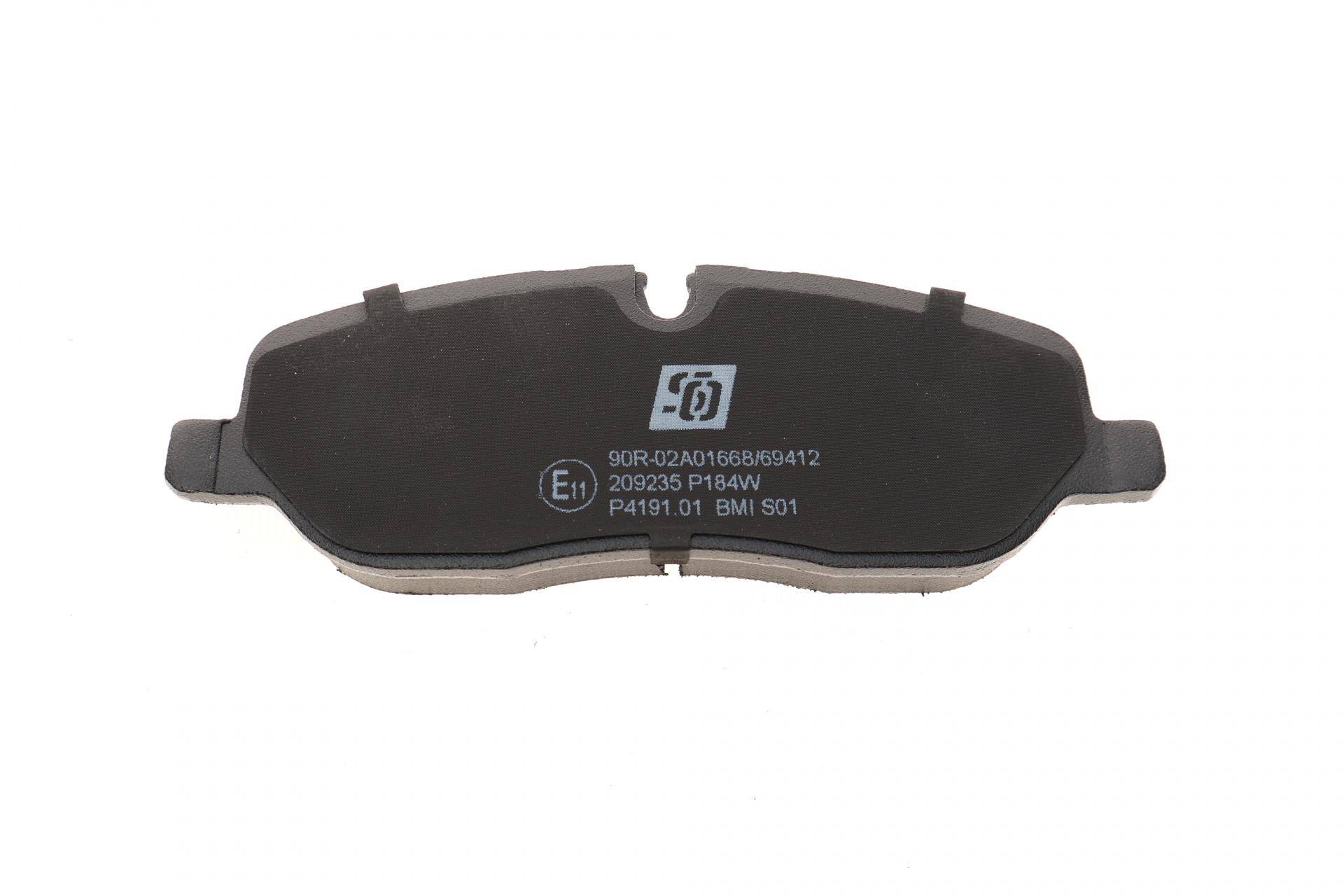 Колодки гальмівні (передні) Land Rover Discovery III/IV 04-18/Range Rover III 02-12/Sport I 05-13