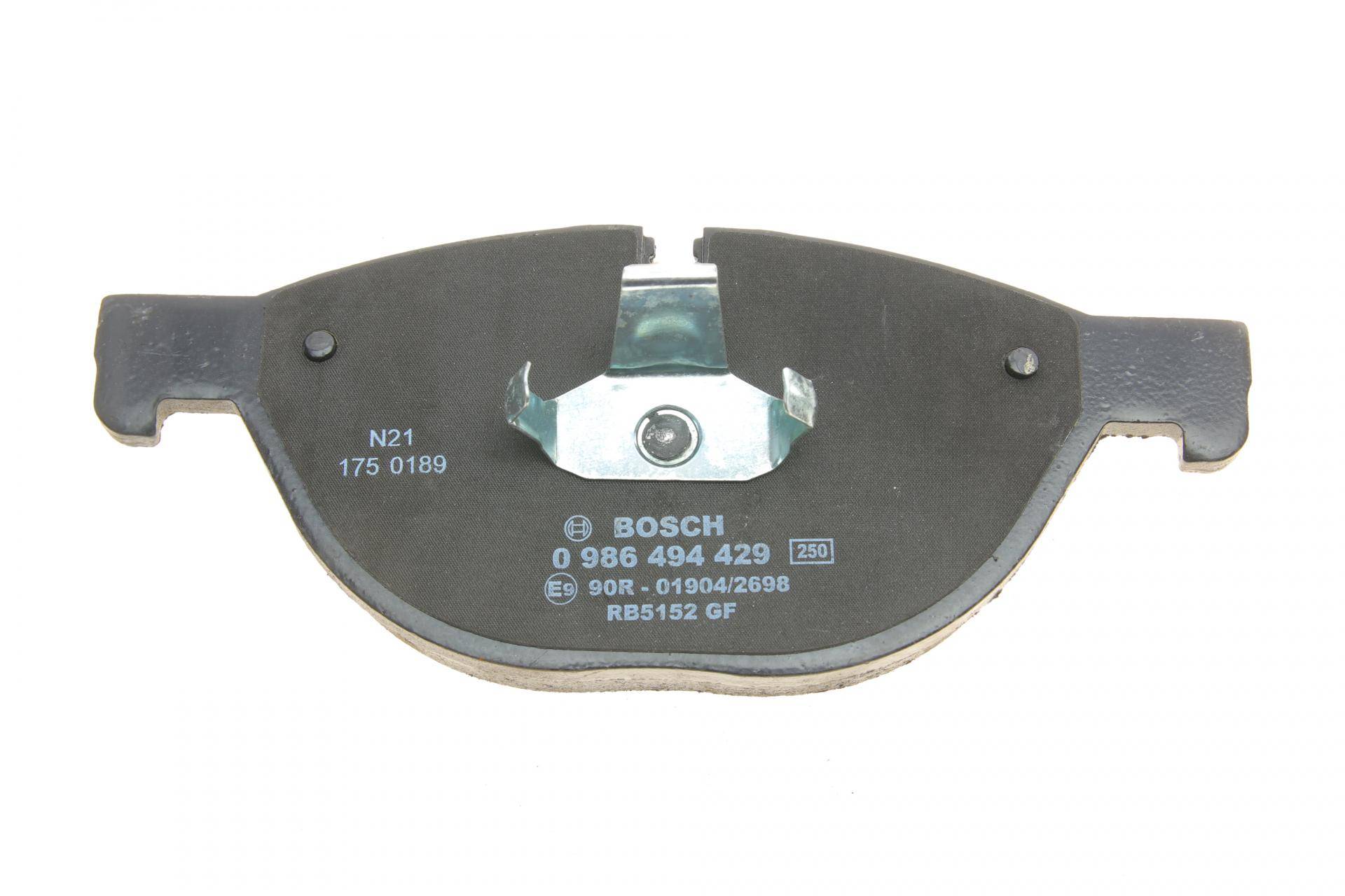 Колодки гальмівні (передні) BMW 5 (F07/F10/F11) 09-17/6 (F06/F13) 11-18/7 (F01/F02/F03/F04) 08-15 N20/N47/N52/N53/N55/N57/N63