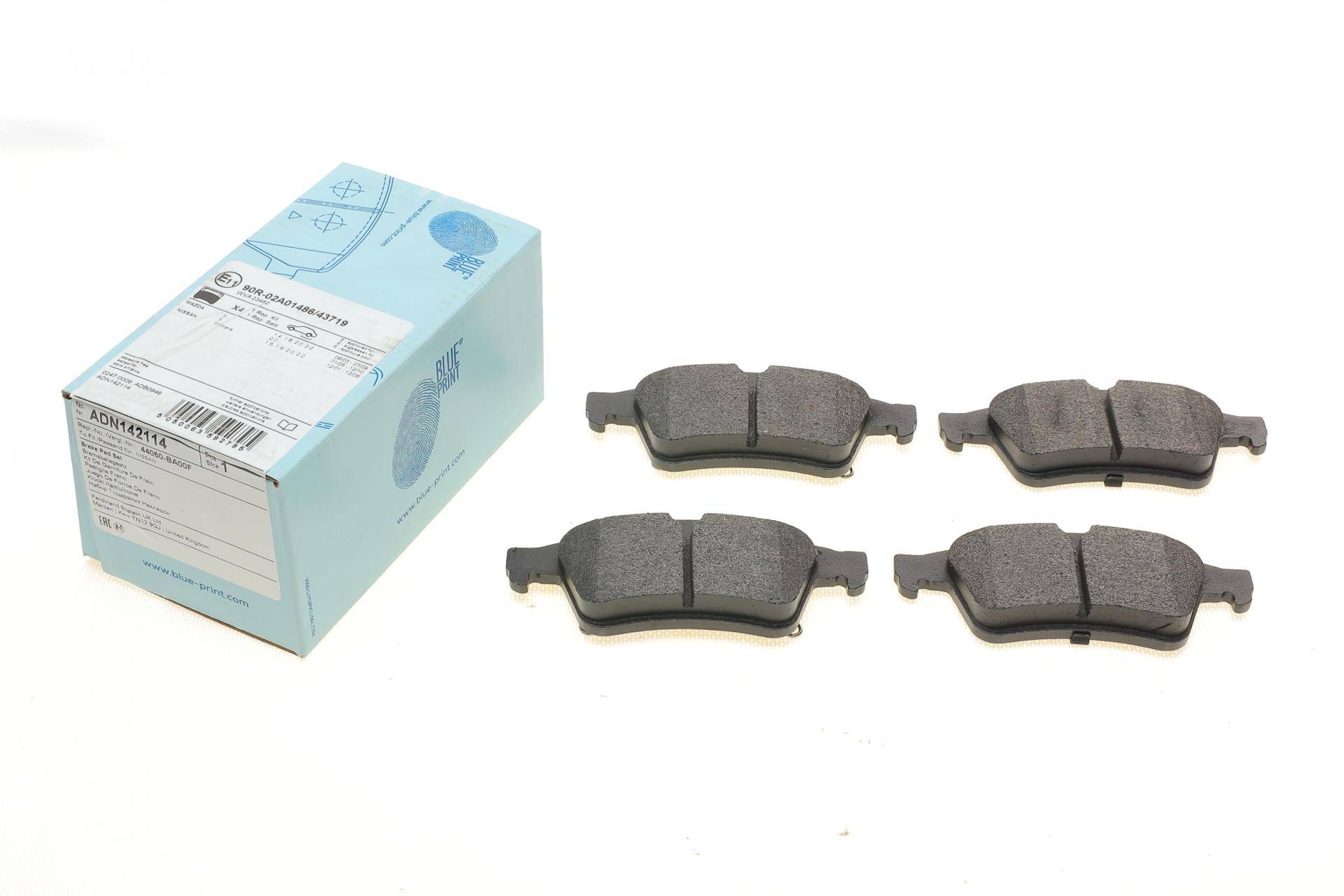 Колодки гальмівні (задні) Ford Connect/Focus 02-13/Renault Laguna/Megane/Espace 02-