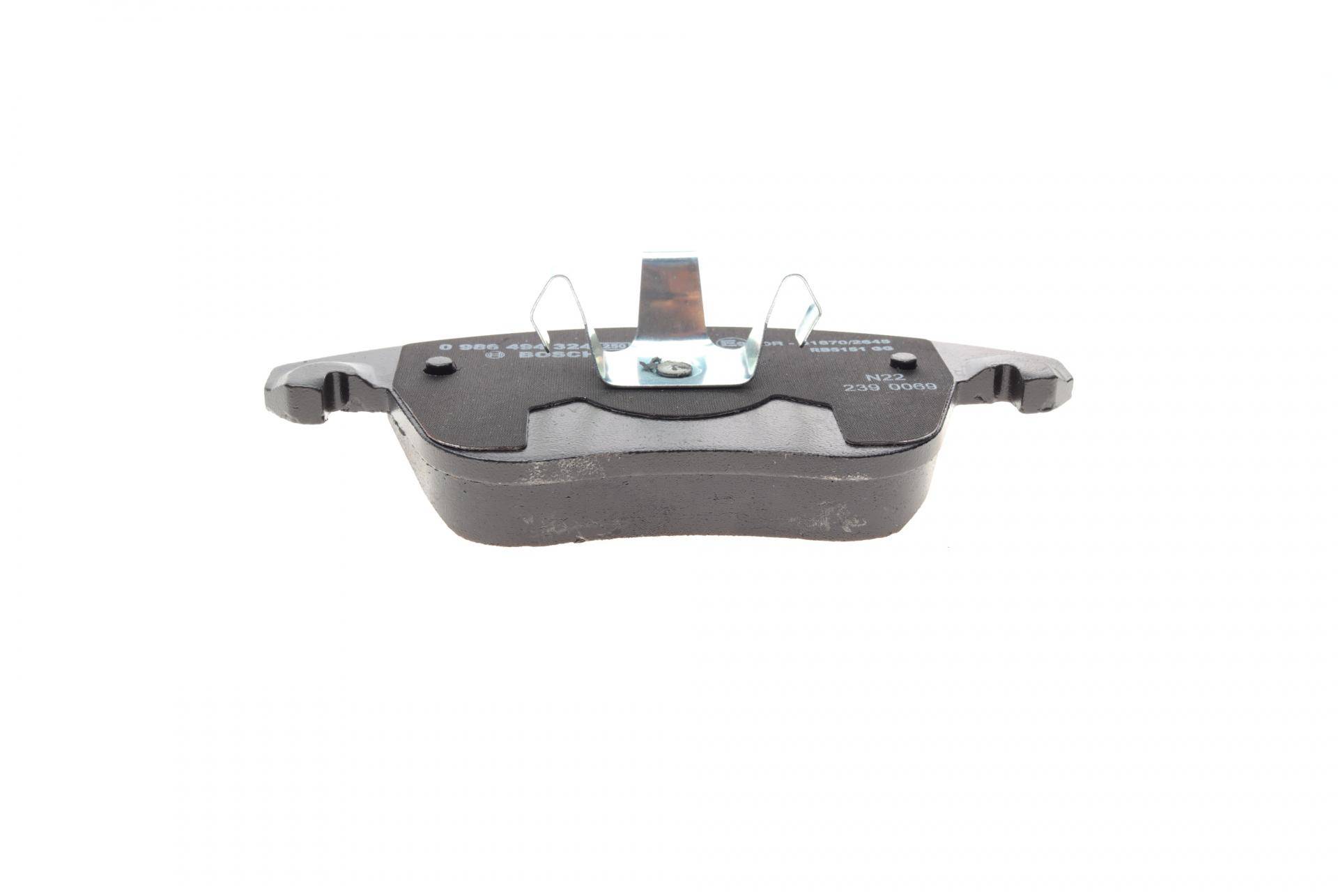 Колодки гальмівні (передні) Citroen C4 09-/C4 Grand Picasso 06-13/Peugeot 3008 11-16/5008 09-17