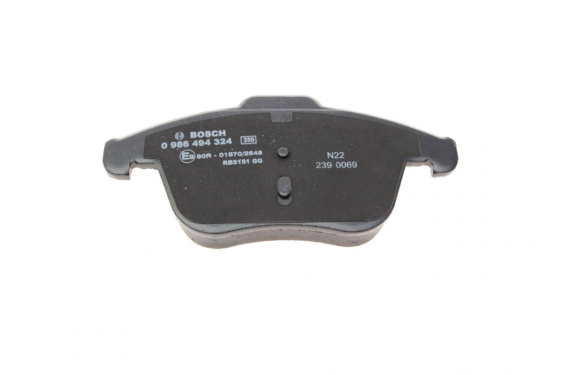 Колодки гальмівні (передні) Citroen C4 09-/C4 Grand Picasso 06-13/Peugeot 3008 11-16/5008 09-17