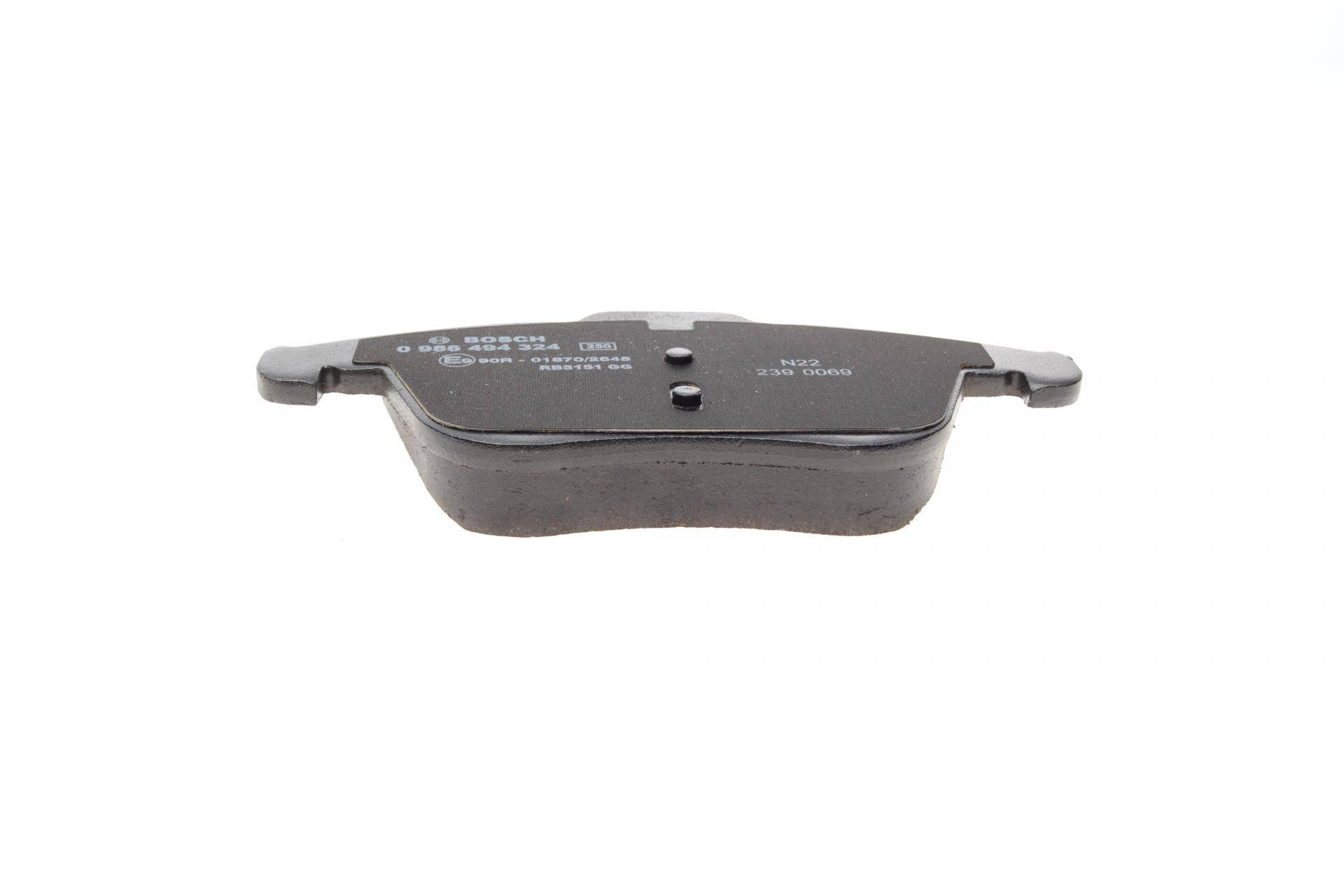 Колодки гальмівні (передні) Citroen C4 09-/C4 Grand Picasso 06-13/Peugeot 3008 11-16/5008 09-17