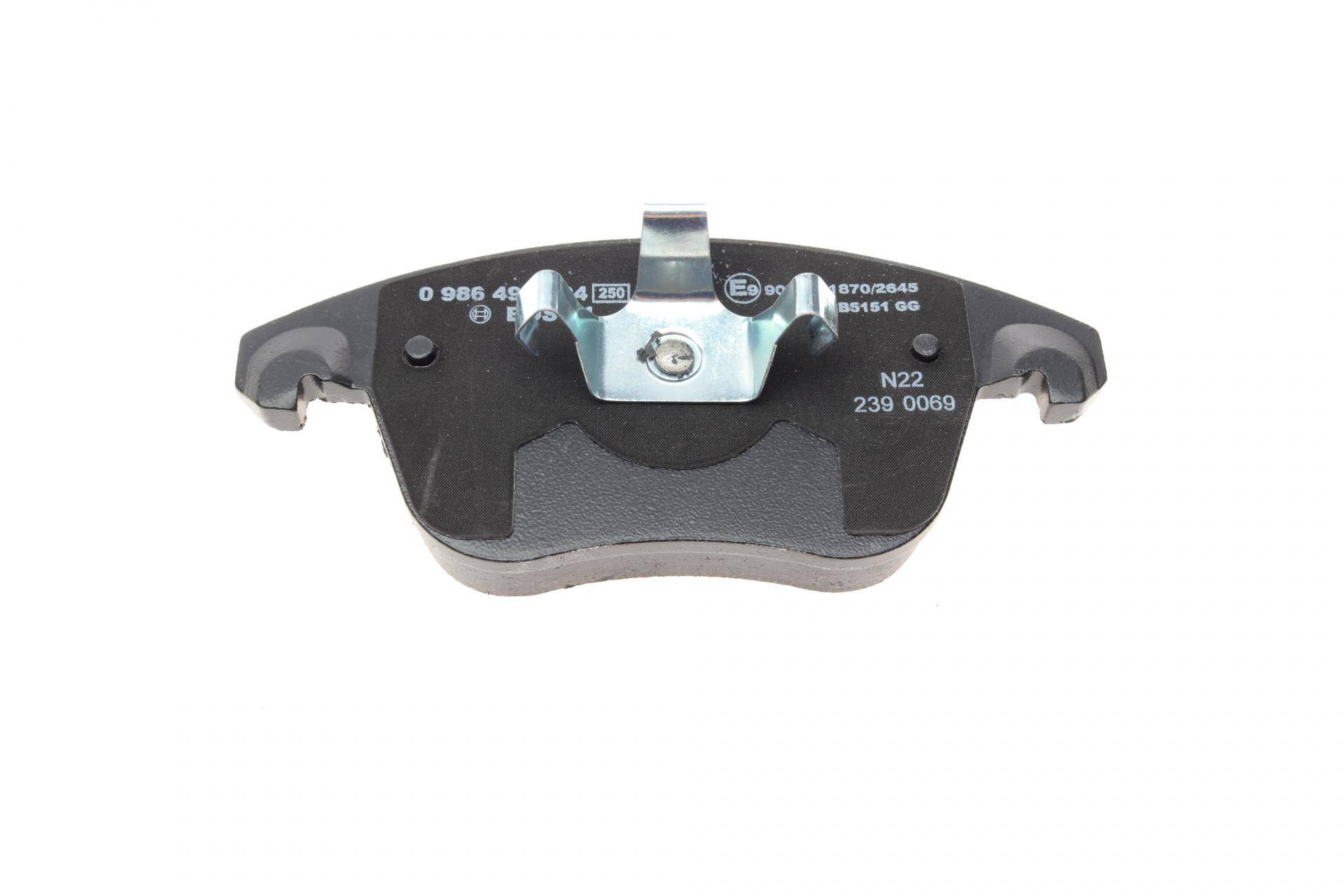 Колодки гальмівні (передні) Citroen C4 09-/C4 Grand Picasso 06-13/Peugeot 3008 11-16/5008 09-17
