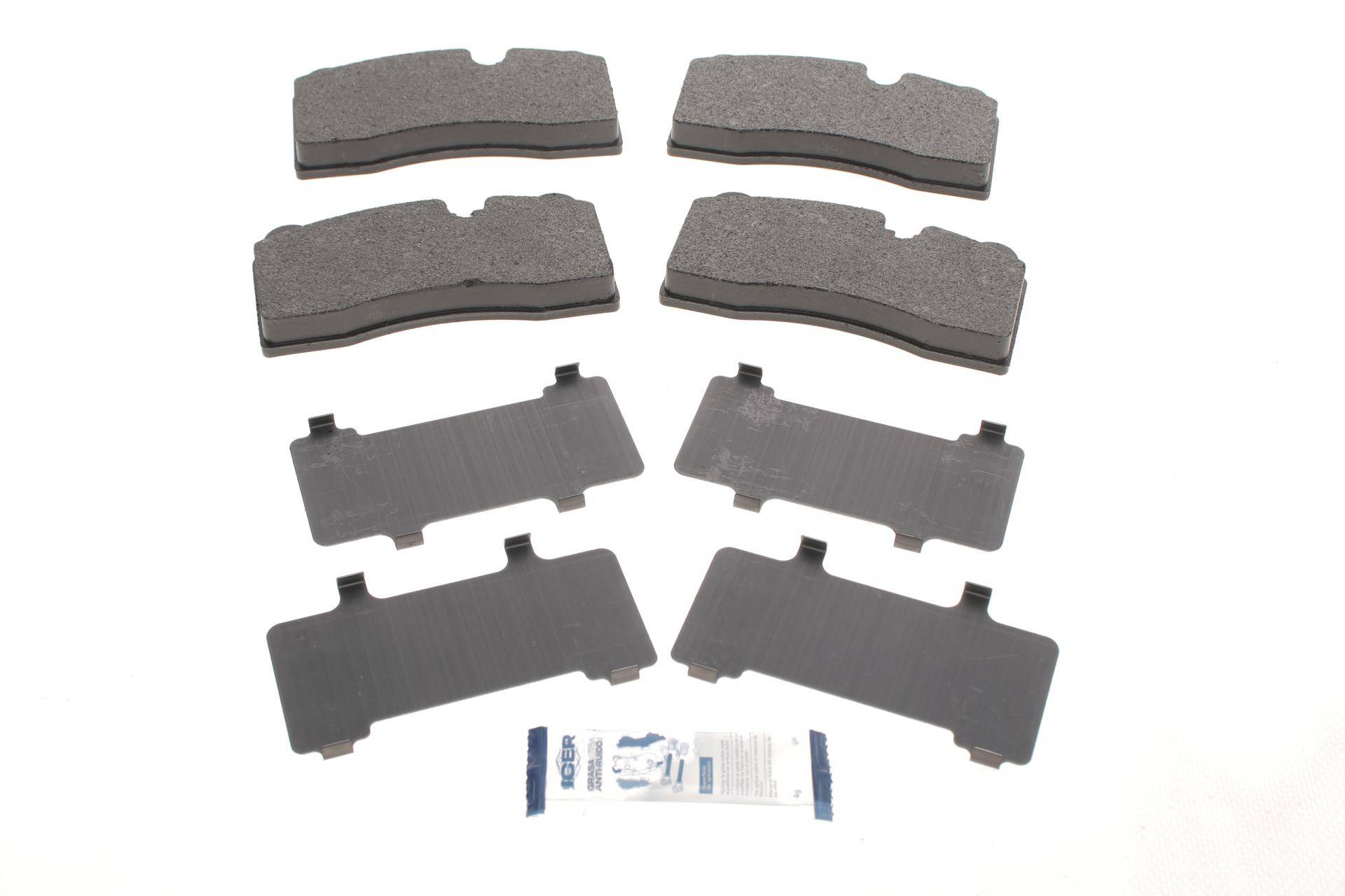 Колодки гальмівні (задні) Audi Q7 06-16/R8 07-/BMW 2 (F22/F87) 12-/3 (F30/F80) 11-18