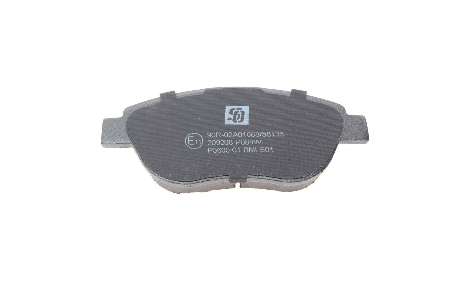 Колодки гальмівні (передні) Citroen C3/C4 02-/Berlingo/Peugeot 307 98-11/Partner 01-08/207 06-15