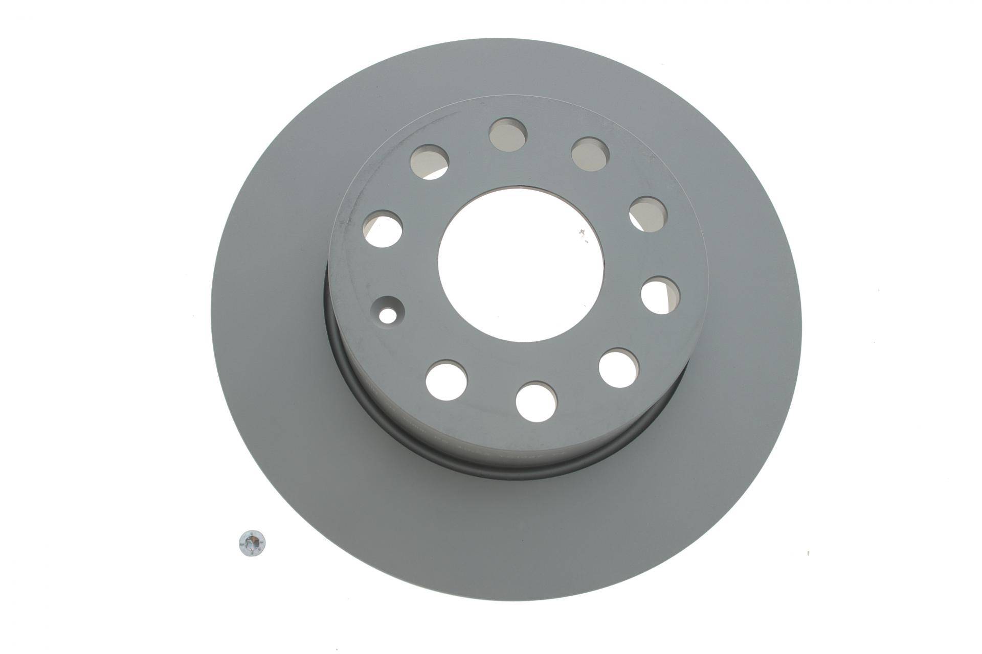 Диск гальмівний (задній) Audi A3/Skoda Octavia/VW Caddy/Golf/Touran 03-15 (256х12) (з покр) (повний)