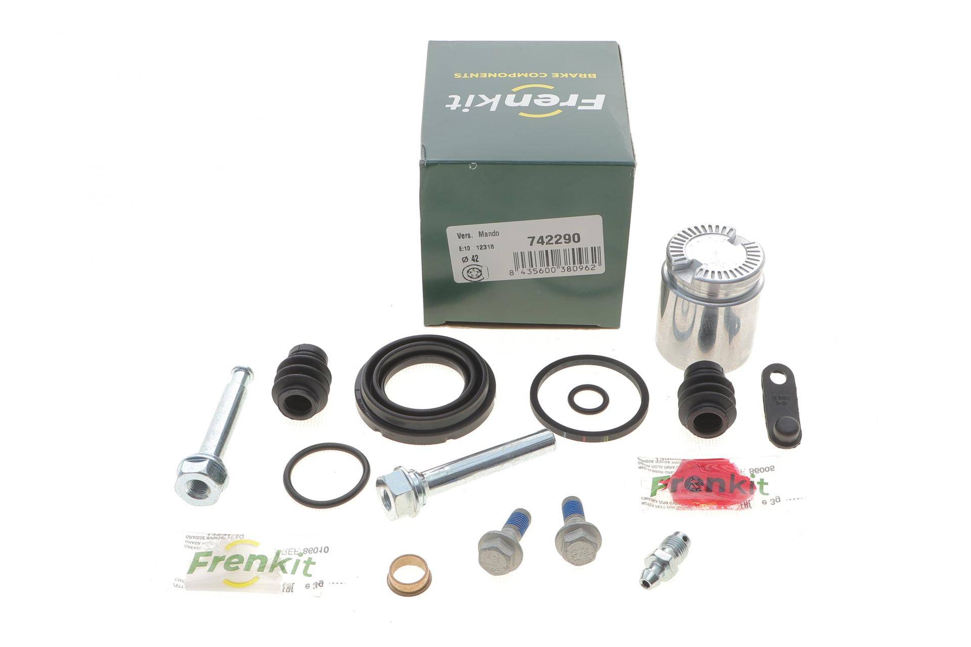 Ремкомплект супорта (заднього) BMW 3 (G20/G80) 18- (d=42mm) (Mando) (+поршень/направляюча)