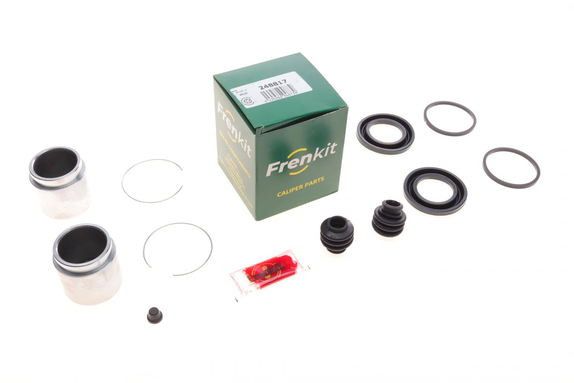 Ремкомплект супорта (переднього) Honda Pilot 3.5 08- (d=48mm) (Akebono) (+2 поршня)