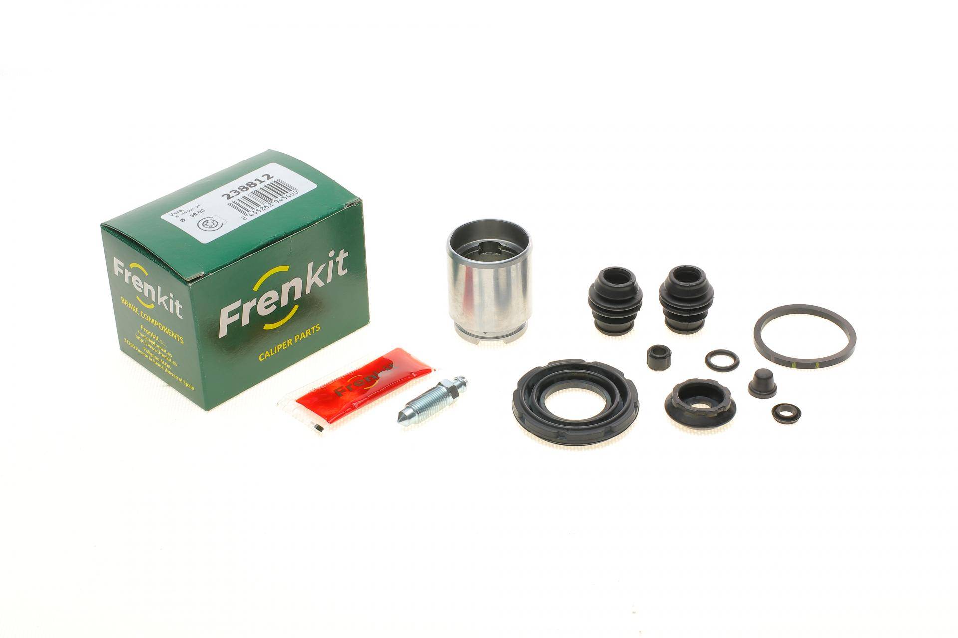Ремкомплект супорта (заднього) Mazda 6 13- (d=38mm)(Akebono) (+ пошень)