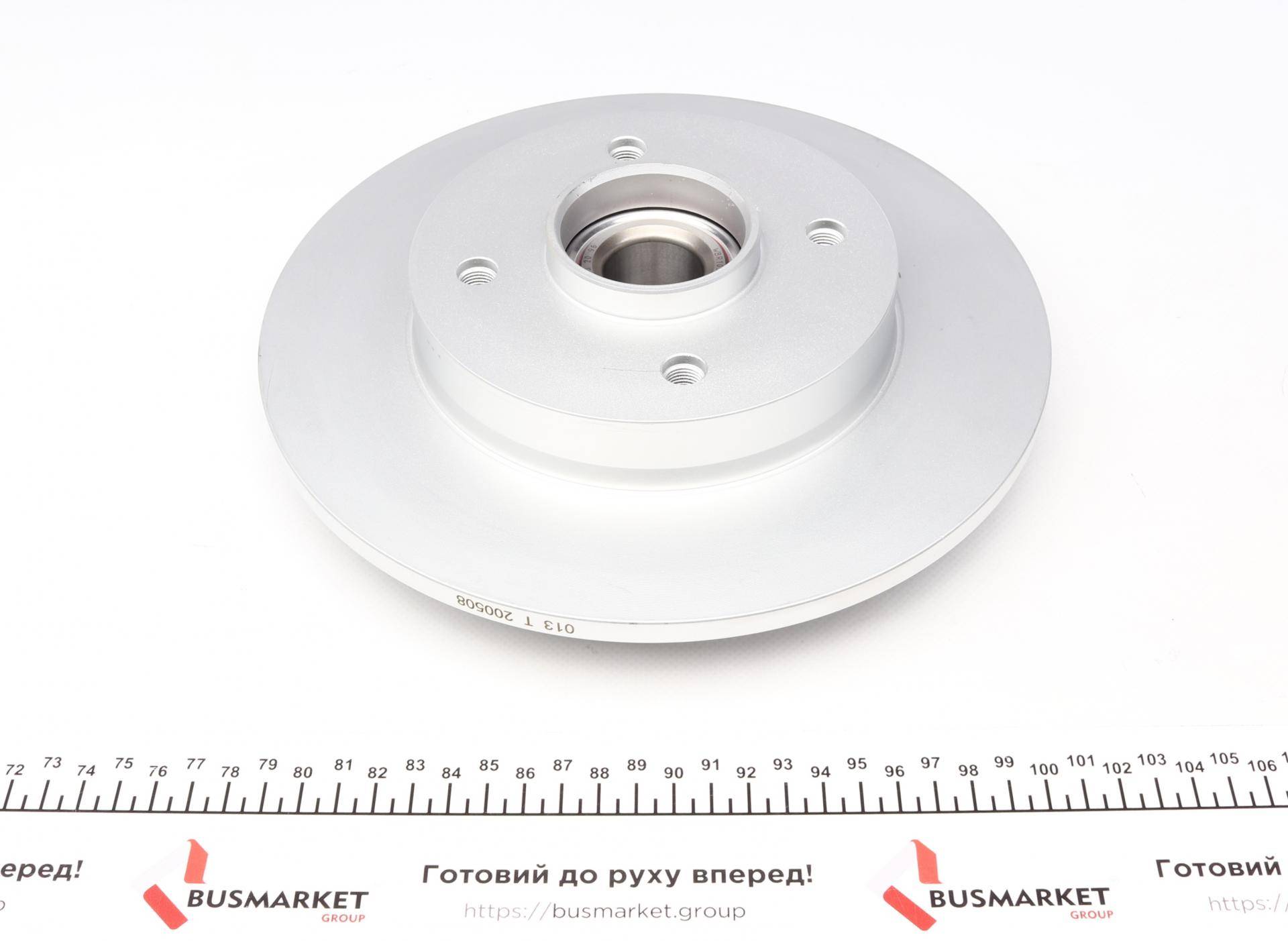 Диск гальмівний (задній) Citroen C3/C4 /Peugeot 207/307 05- (249х9) (d=30mm) (з підшипником) PRO