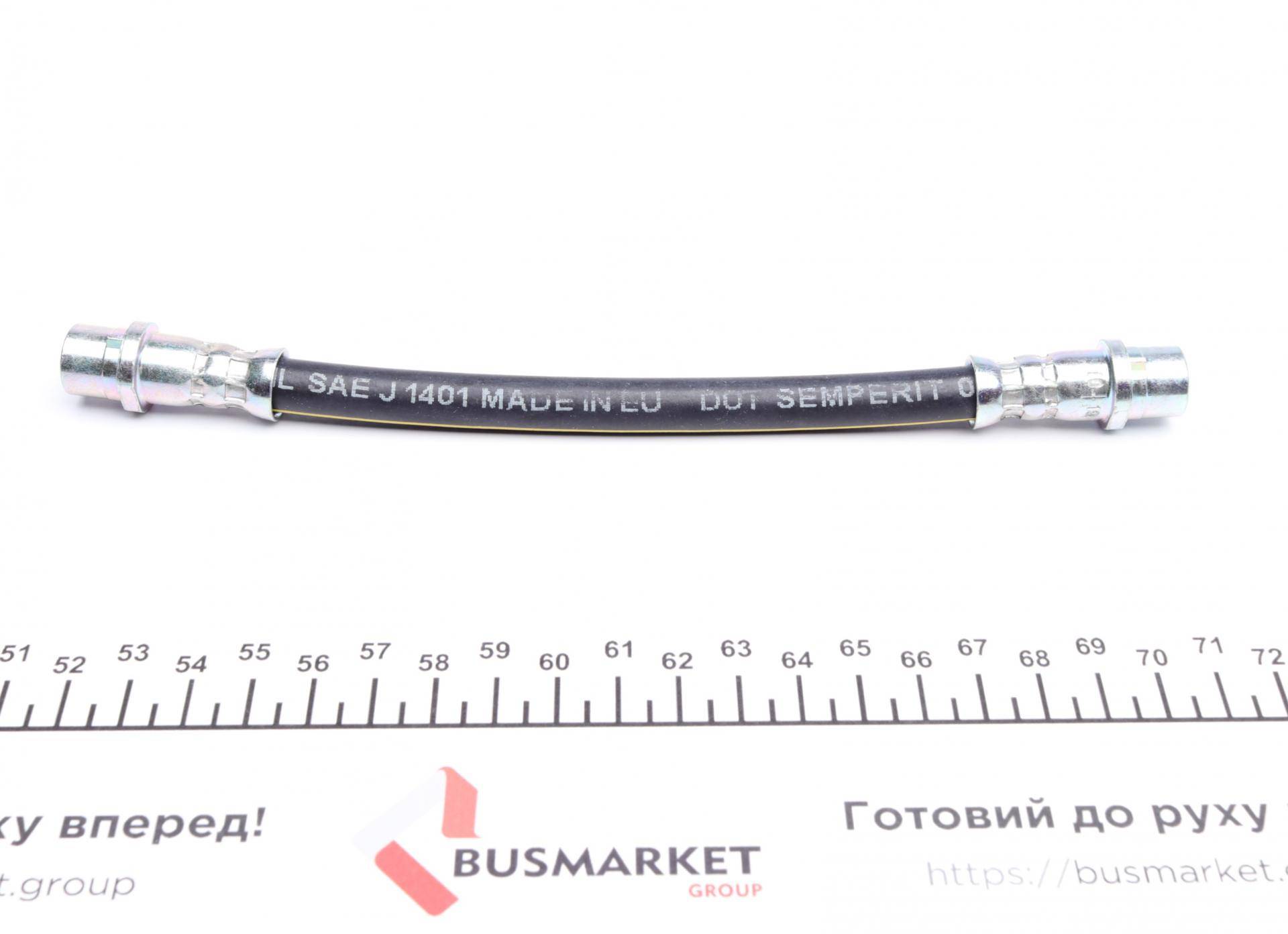 Шланг гальмівний (задній) Audi A4/Skoda Superb/VW Passat 1.6-2.2.8/1.9-2.5TDI 94-08 (L=203mm)