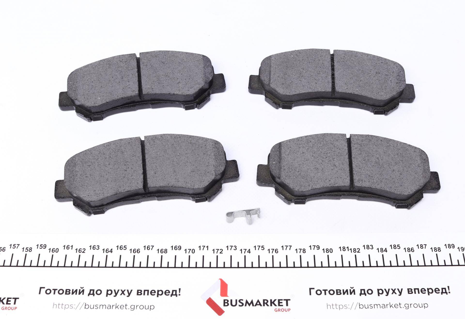 Колодки гальмівні (передні) Nissan Qashqai/X-Trail 07-13