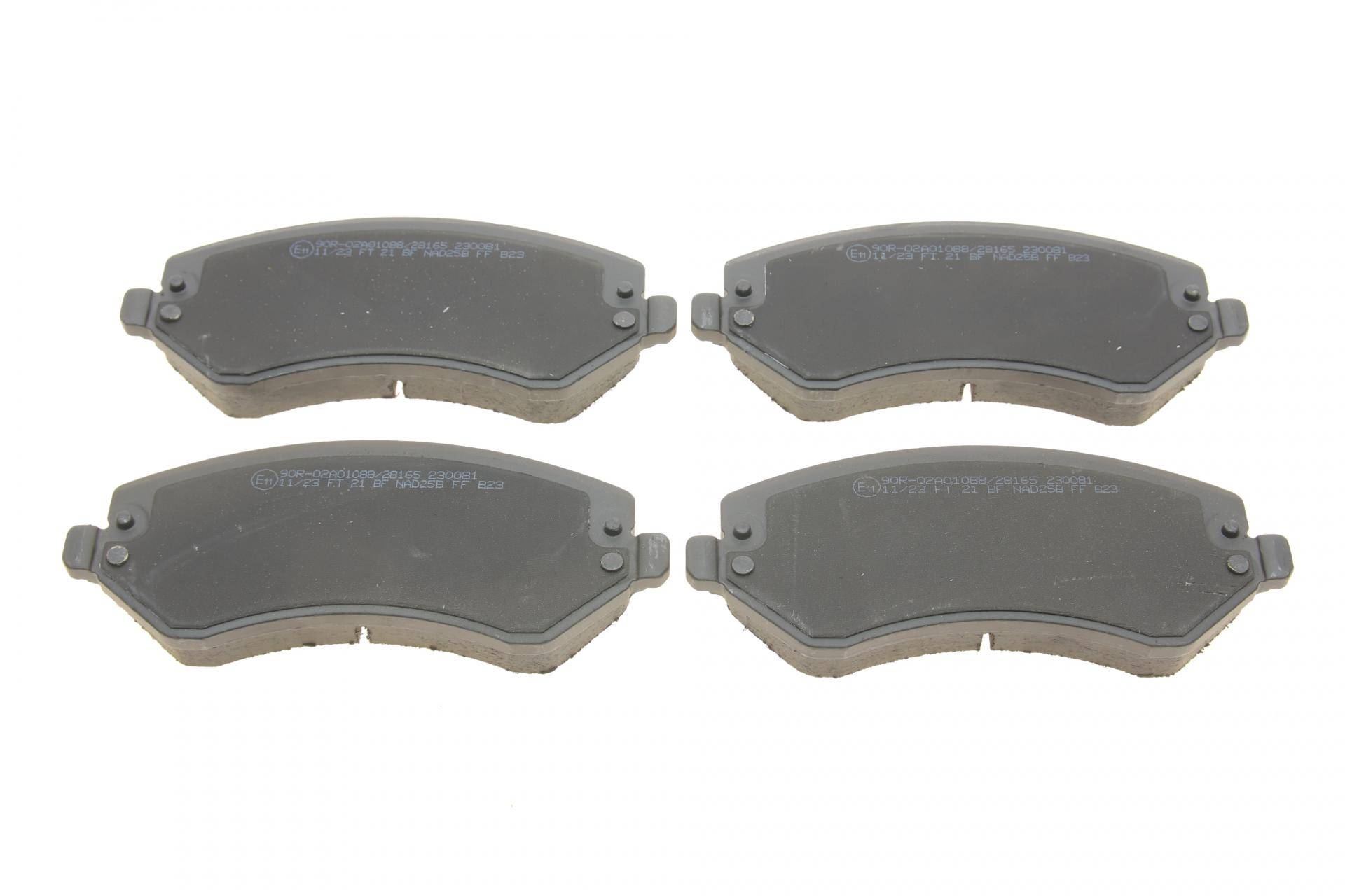 Колодки гальмівні (передні) Jeep Cherokee 01-08/Chrysler Voyager IV 00-08