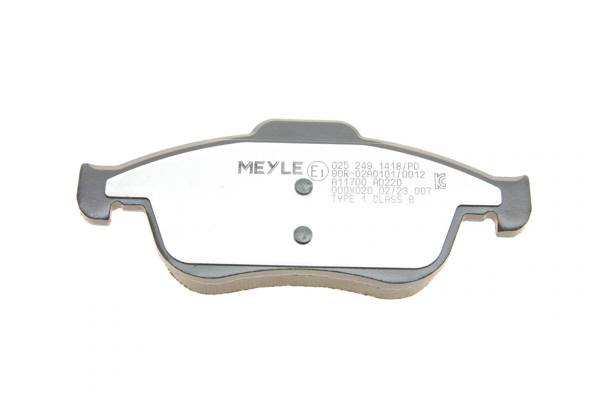 Колодки гальмівні (передні) Renault Fluence/Megane/Scenic 08-