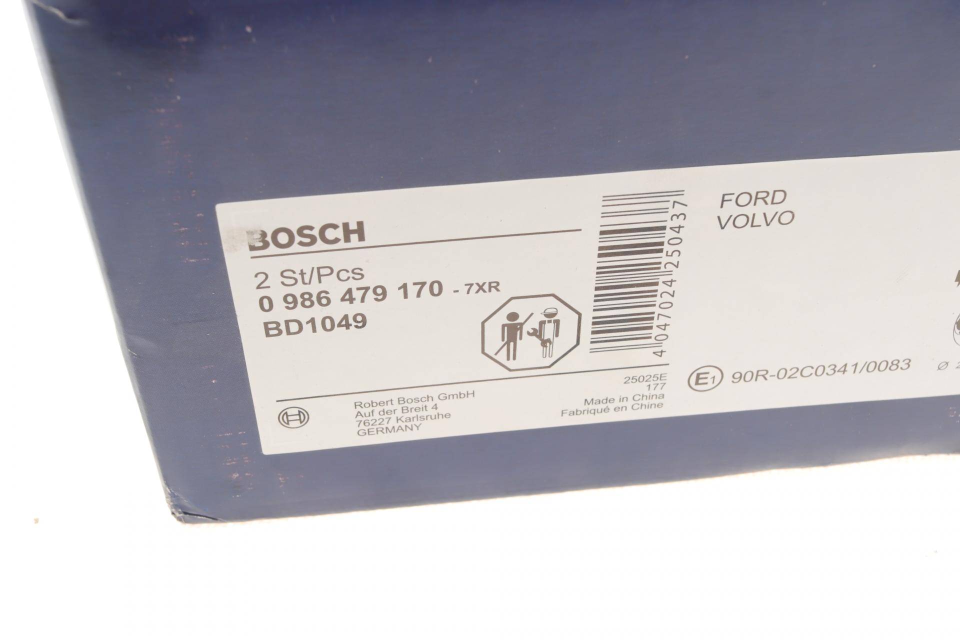Диск гальмівний (задній) Ford C-max/Focus II/Volvo C30/C70/S40/V50 04-12/V40 12-(280x11)