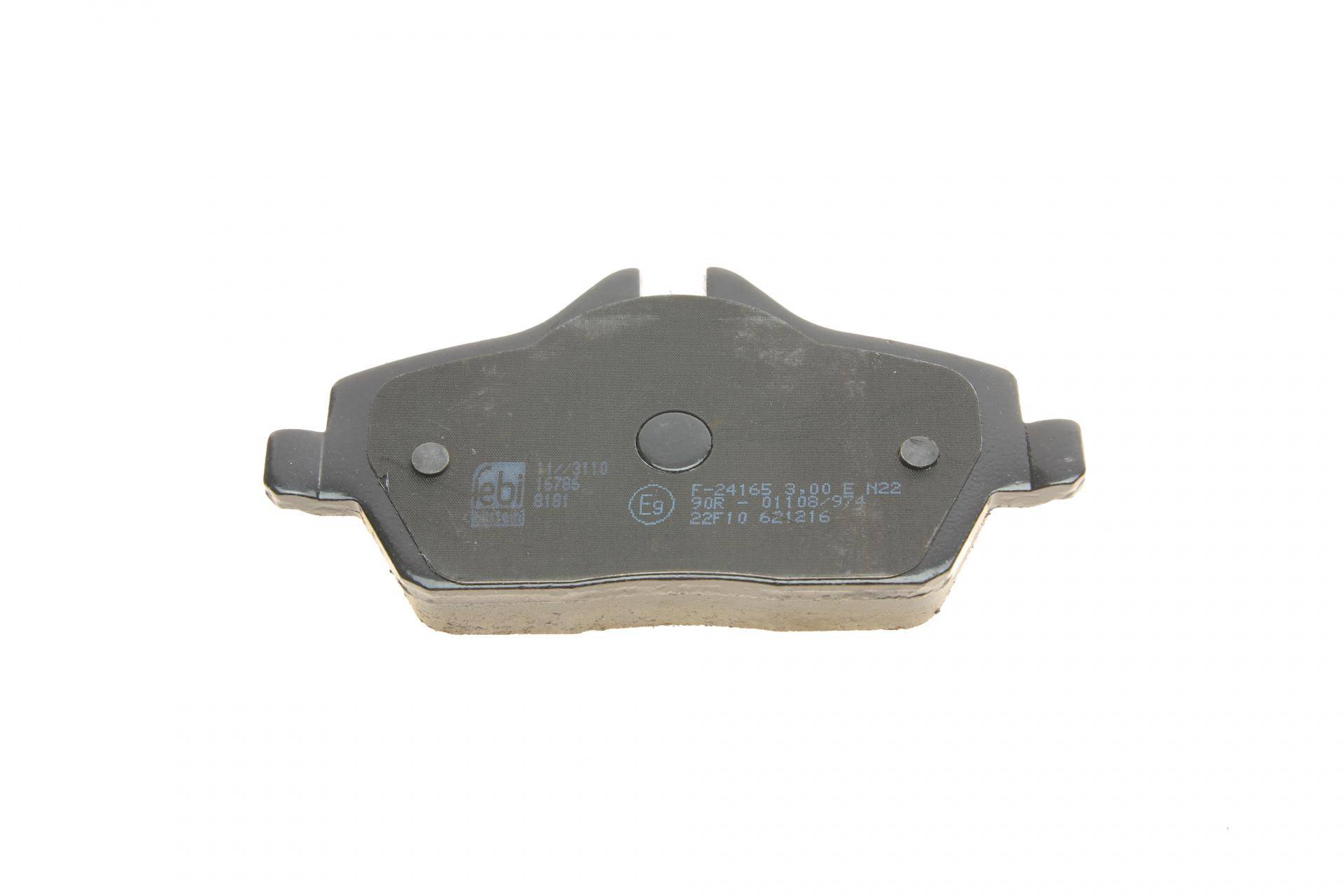 Колодки гальмівні (передні) BMW 1 (E81/E82/E87/E88) 04-13/2 (F45) 14-18