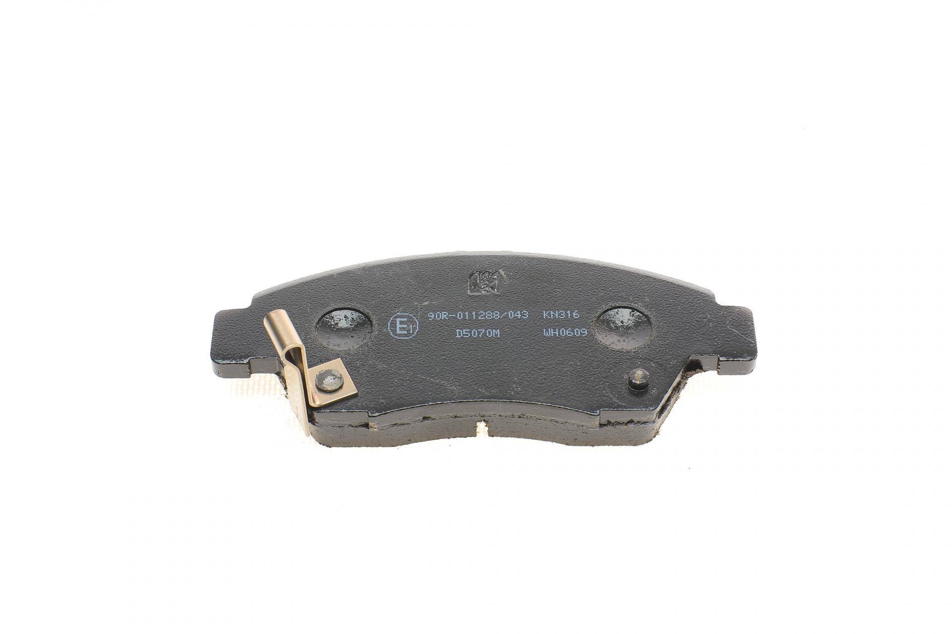 Колодки гальмівні (передні) Honda Civic V/VI/VII 91-05/CRX III 92-98 (136.6x52)