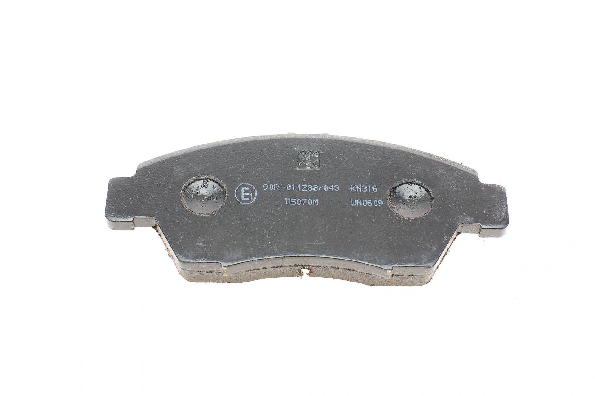 Колодки гальмівні (передні) Honda Civic V/VI/VII 91-05/CRX III 92-98 (136.6x52)