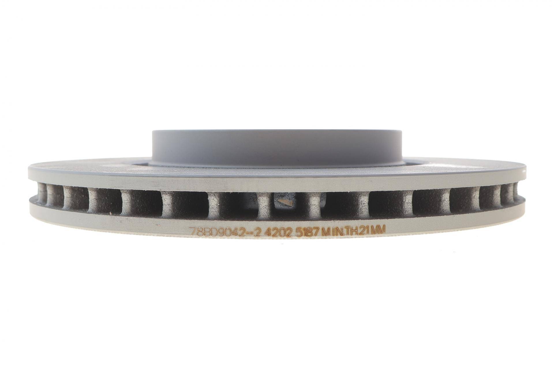 Диск гальмівний (передній) Opel Astra F/Kadett/Vectra 84-/Daewoo Lanos 97- (256x24)(з покр.)(вент.)