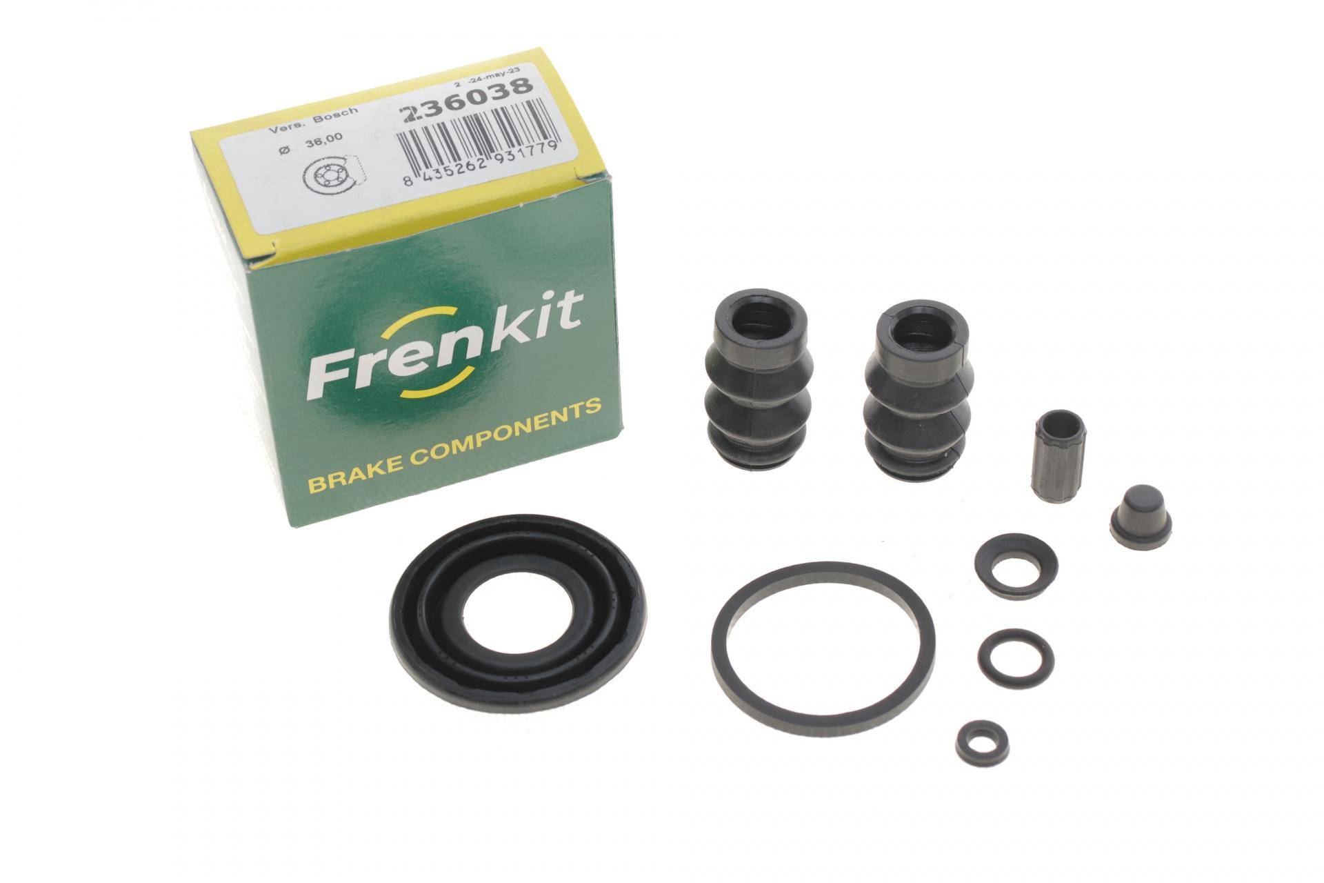 Ремкомплект супорта (заднього) Fiat Punto/Toyota Corolla 05- (d=36mm) (Bosch)