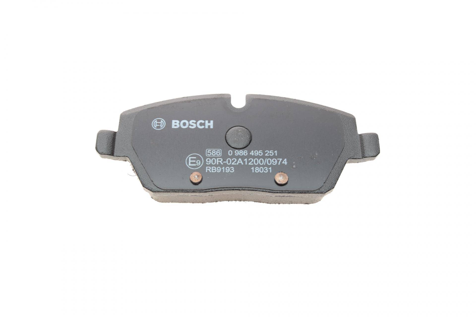 Колодки гальмівні (передні) BMW 1 (E81/E82/E87/E88) 04-13/2 (F45) 14-18