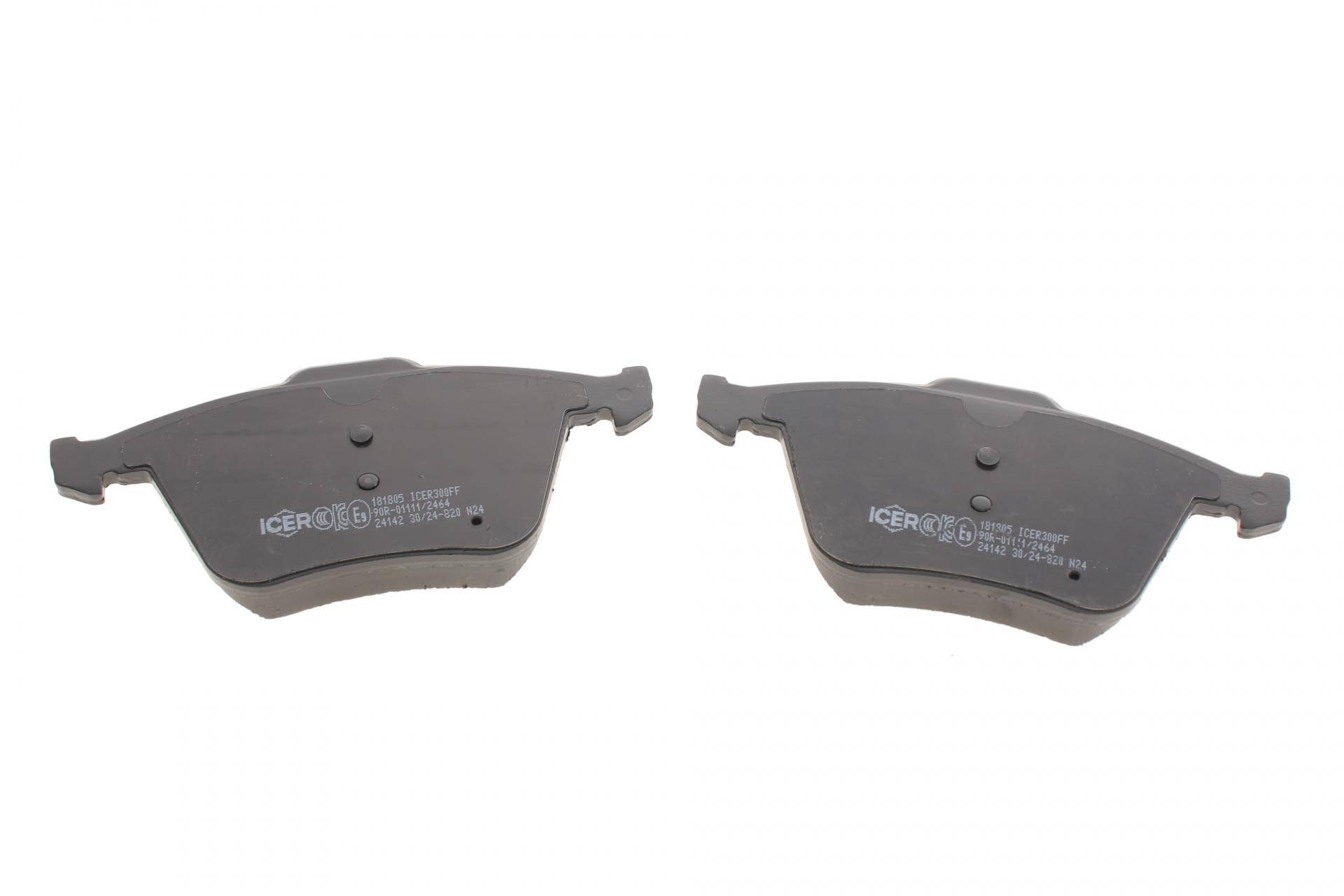 Колодки гальмівні (передні) Ford Galaxy/Mondeo IV/S-Max 07-15/Volvo S60/S80/V60/V70/XC70 06-