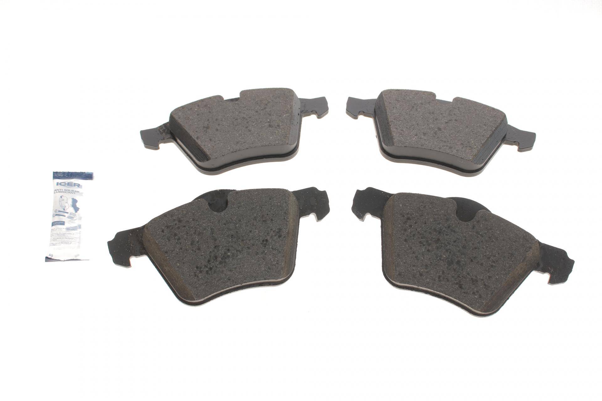 Колодки гальмівні (передні) Ford Galaxy/Mondeo IV/S-Max 07-15/Volvo S60/S80/V60/V70/XC70 06-