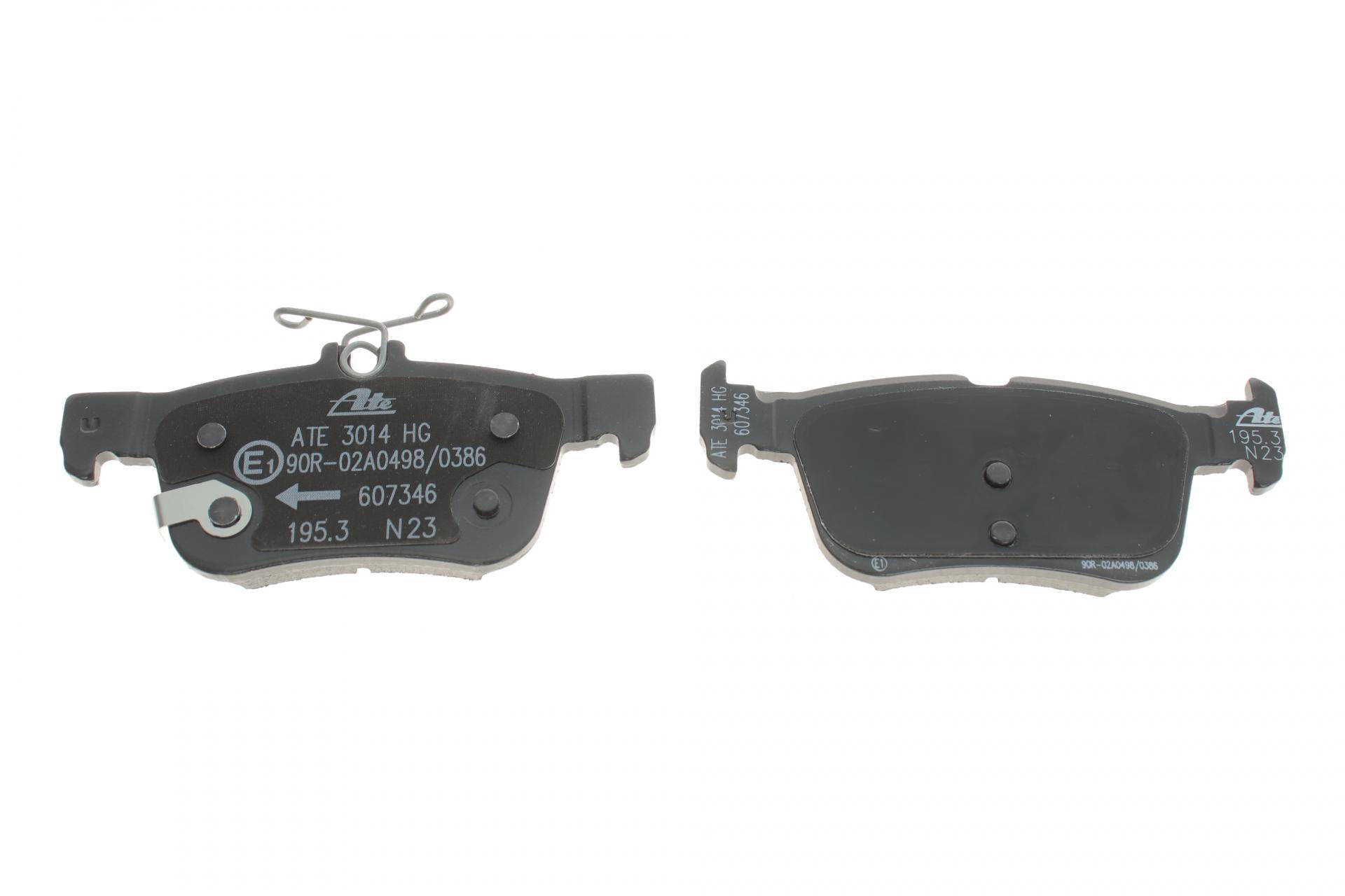 Колодки гальмівні (задні) Ford Focus 18-/Galaxy/Mondeo/S-Max 14-/Kuga 12-/Ford USA Edge 18- (Ate)