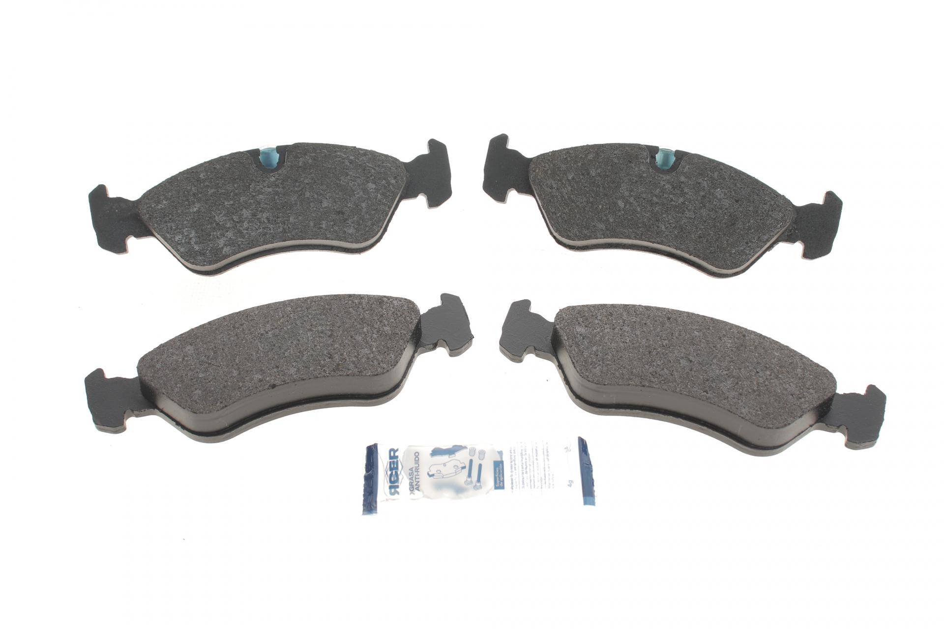 Колодки гальмівні (передні) Opel Astra F 91-98/Kadett E 87-93/Vectra A/B 88-03