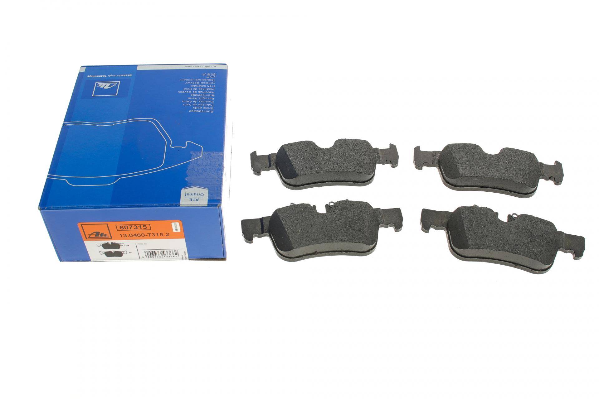 Колодки гальмівні (задні) BMW 1 (F52/F40)/X2 (F39) 17-/2 (F44-F46)/i3 (I01) 13-/X1 (F48)/Mini 14- (Ate)