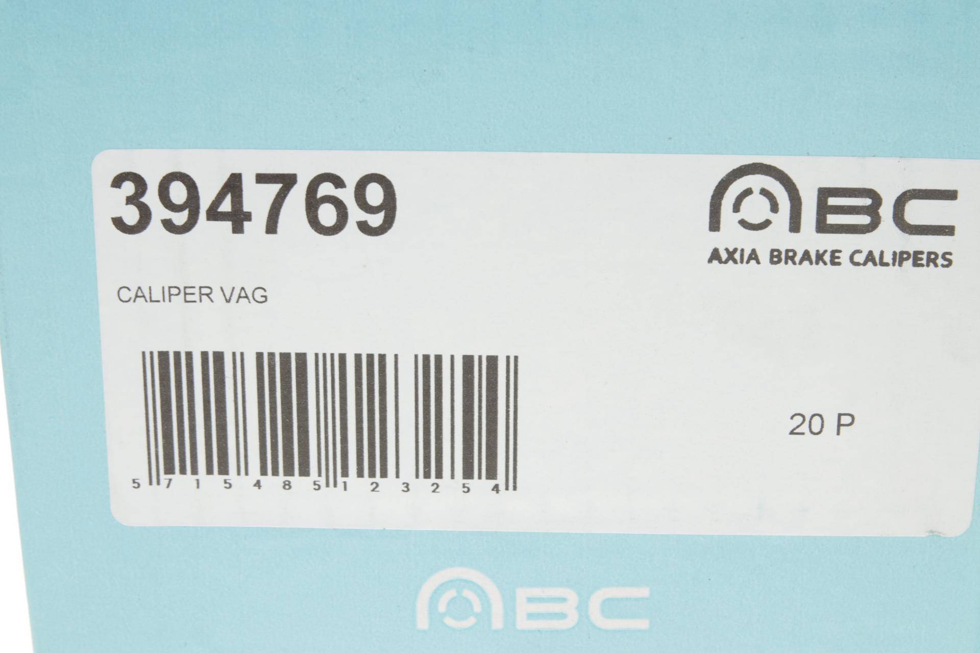 Супорт гальмівний (задній) (R) VW Caddy III 03- (d=38mm) (TRW) (для диска d=253mm)