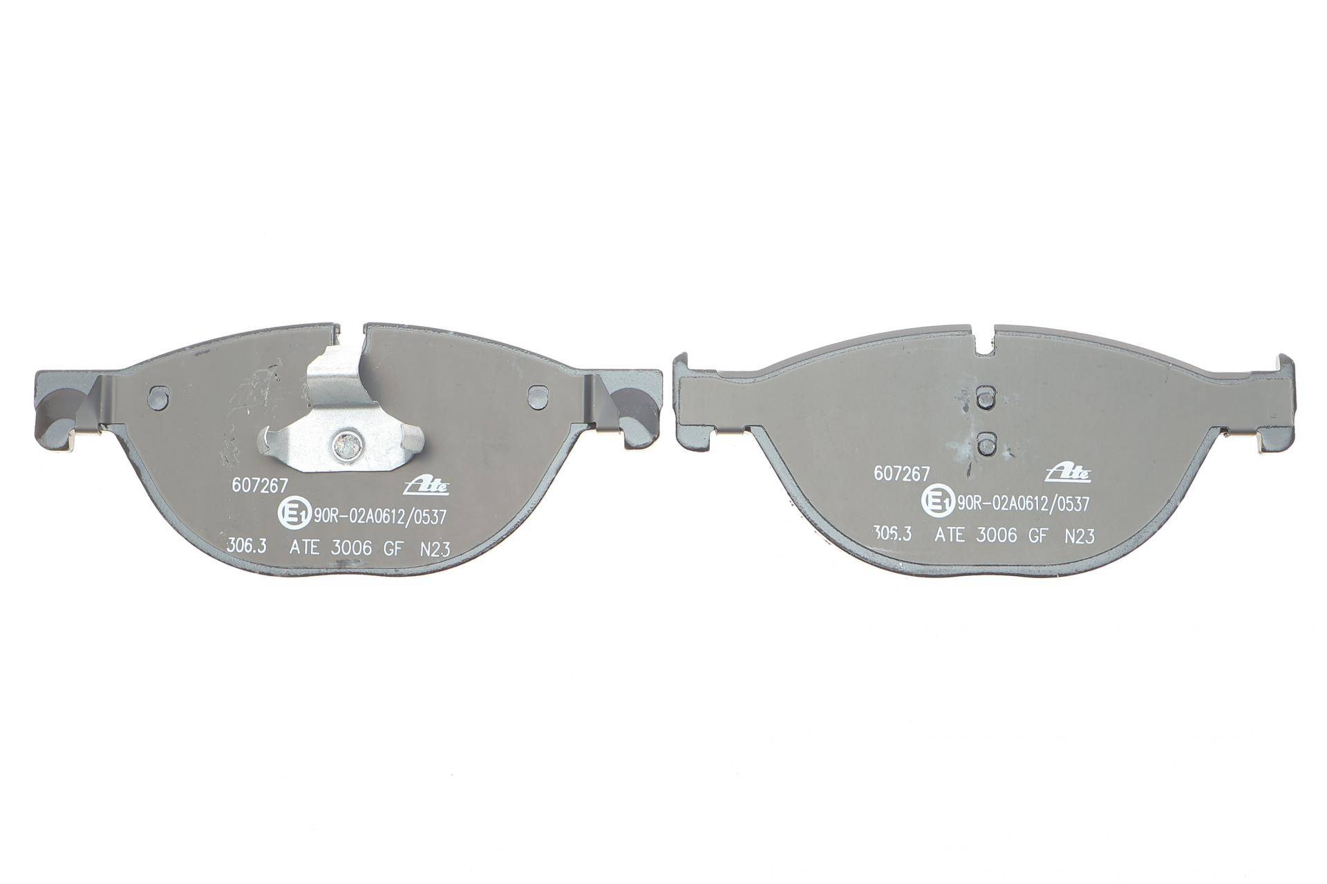 Колодки гальмівні (передні) BMW 5 (F07/F10/F11) 09-17/6 (F06/F13) 11-18/7 (F01/F02/F03/F04) 08-15 (Ate)