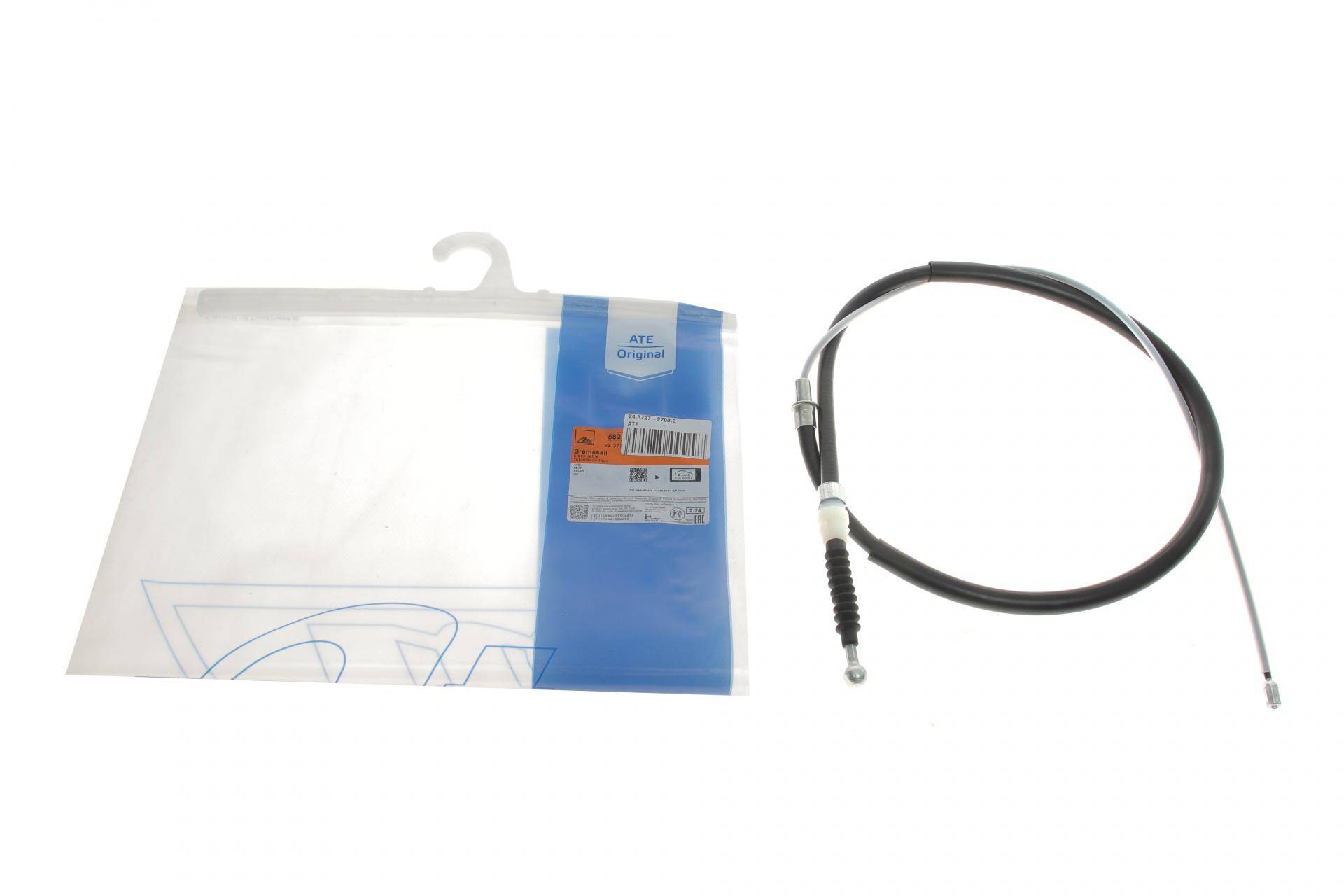 Трос ручника VW Golf V/Audi A3/Skoda Octavia 97-13 (L=1447mm) (замінено на 24.3727-3428.2)
