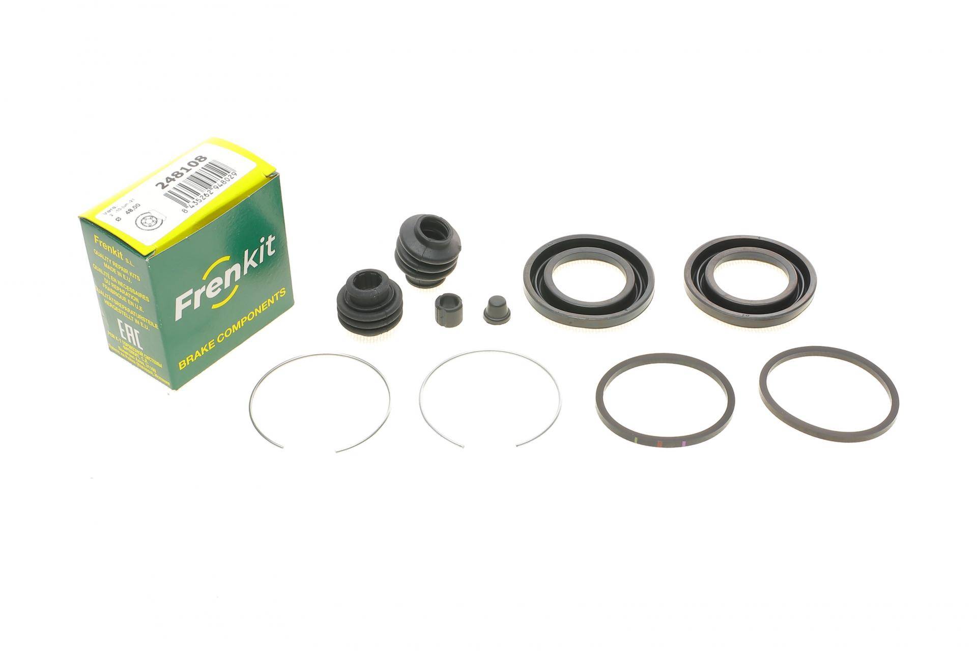Ремкомплект супорта (переднього) Honda Pilot 08- (d=48mm) (Akebono)