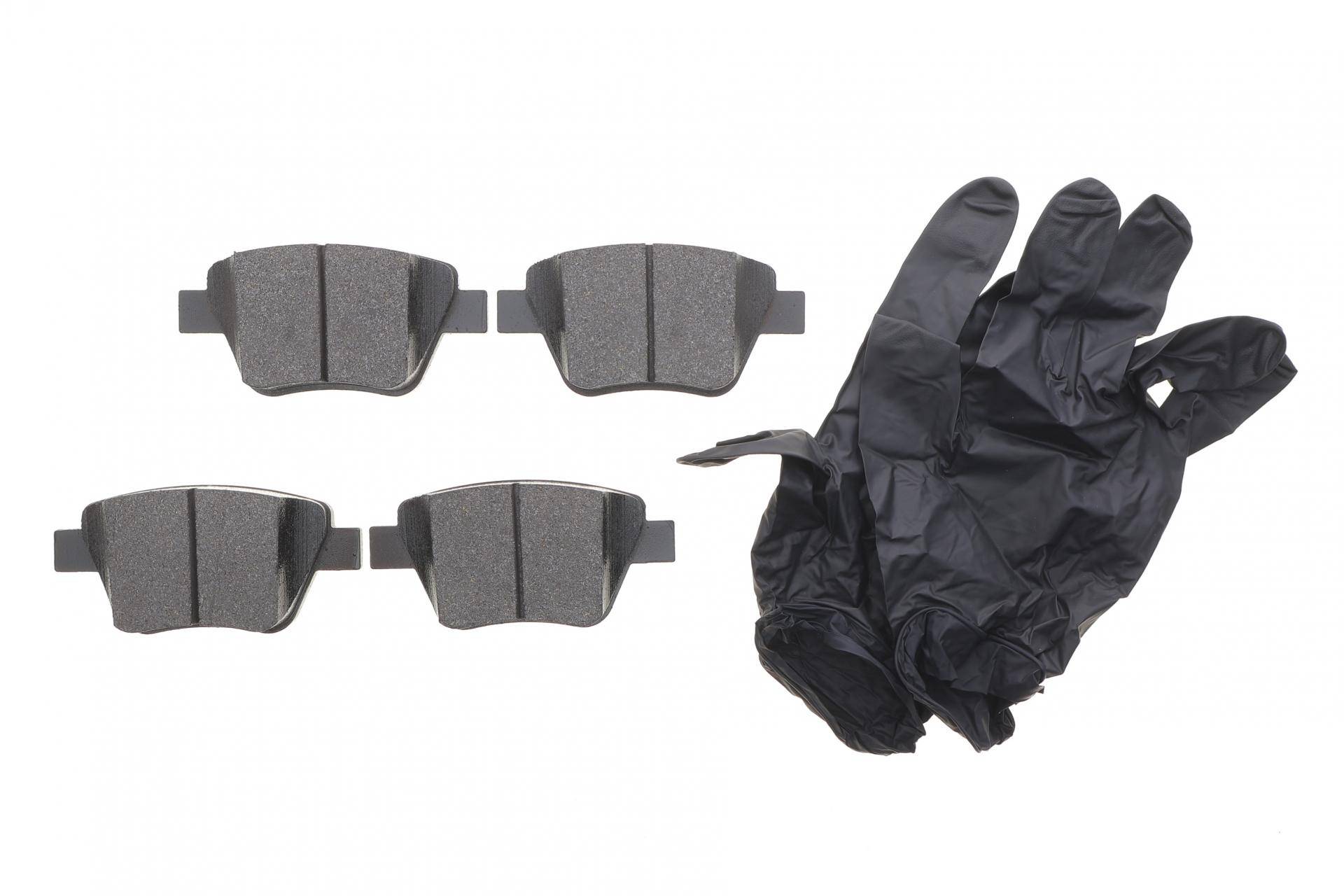 Колодки гальмівні (задні) Audi A3/Skoda Octavia 03-13/SuperB/VW Caddy/Golf 07-15/Touran 03-15 (21mm)