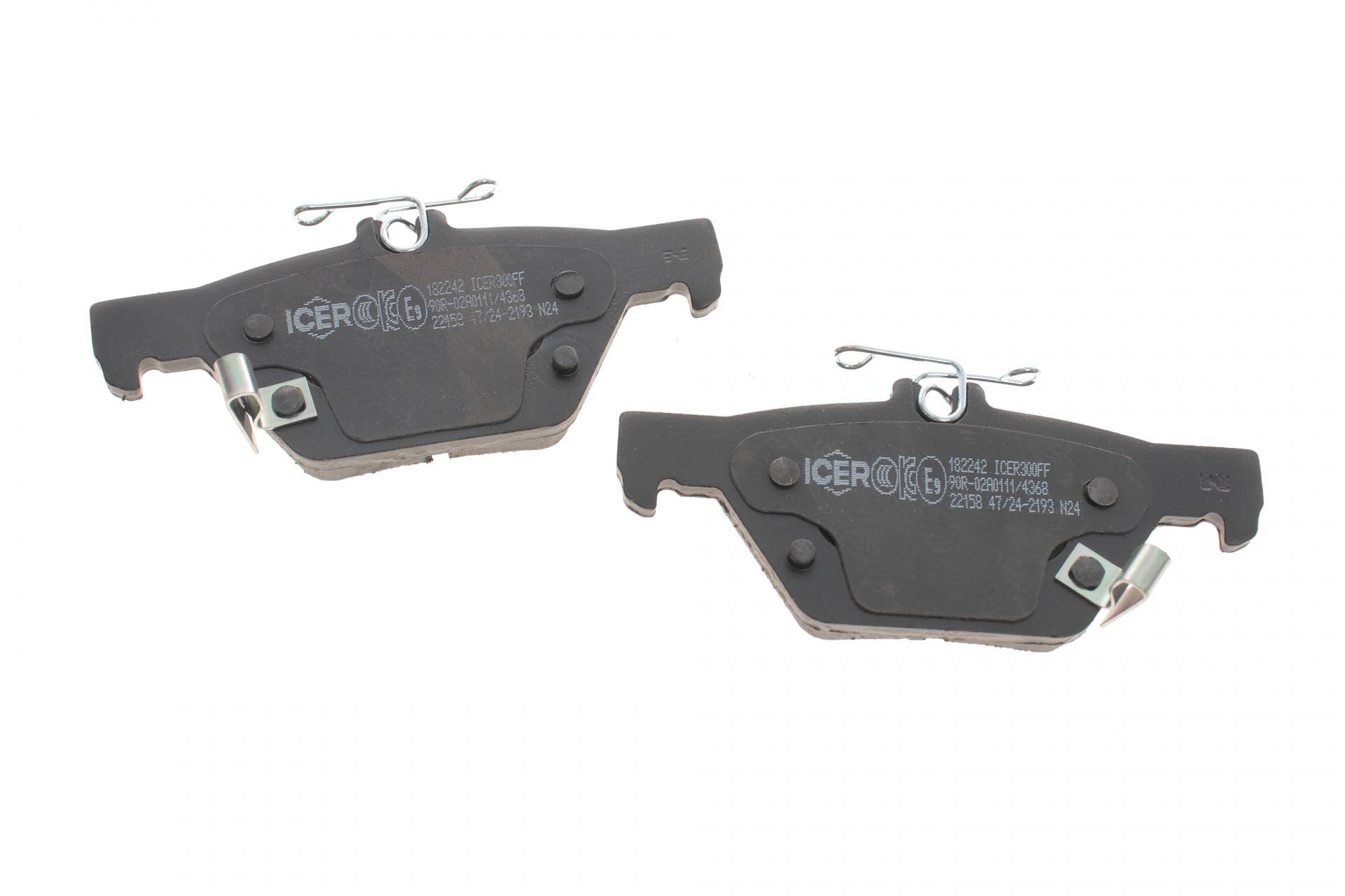 Колодки гальмівні (задні) Subaru Impreza 16-/Outback 15-/Legacy 09-14/Forester 18-