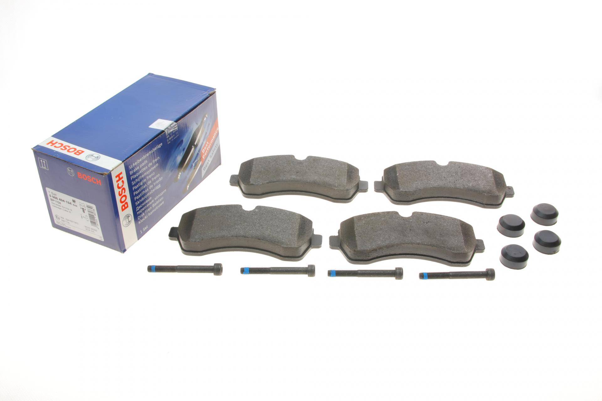 Колодки гальмівні (передні) MB Sprinter (906,907,910) 210-519CDI/VW Crafter 30-35/30-50 06-(спарка)