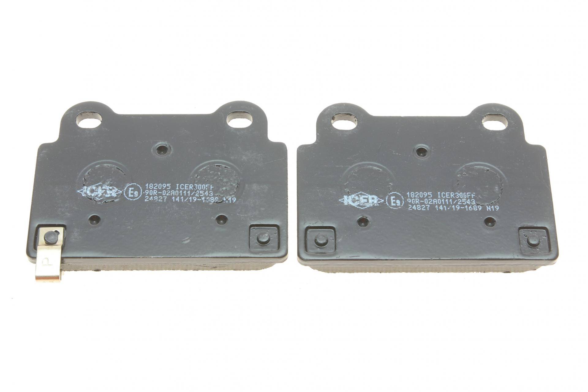 Колодки гальмівні (задні) Mitsubishi Lancer V EX 07-